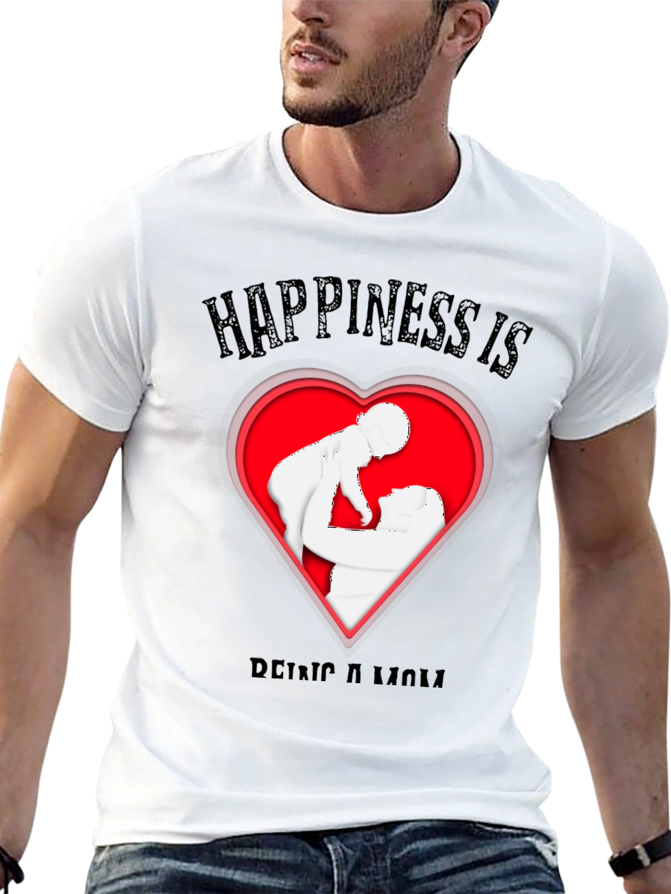 Happiness is Being a Mom T-Shirt