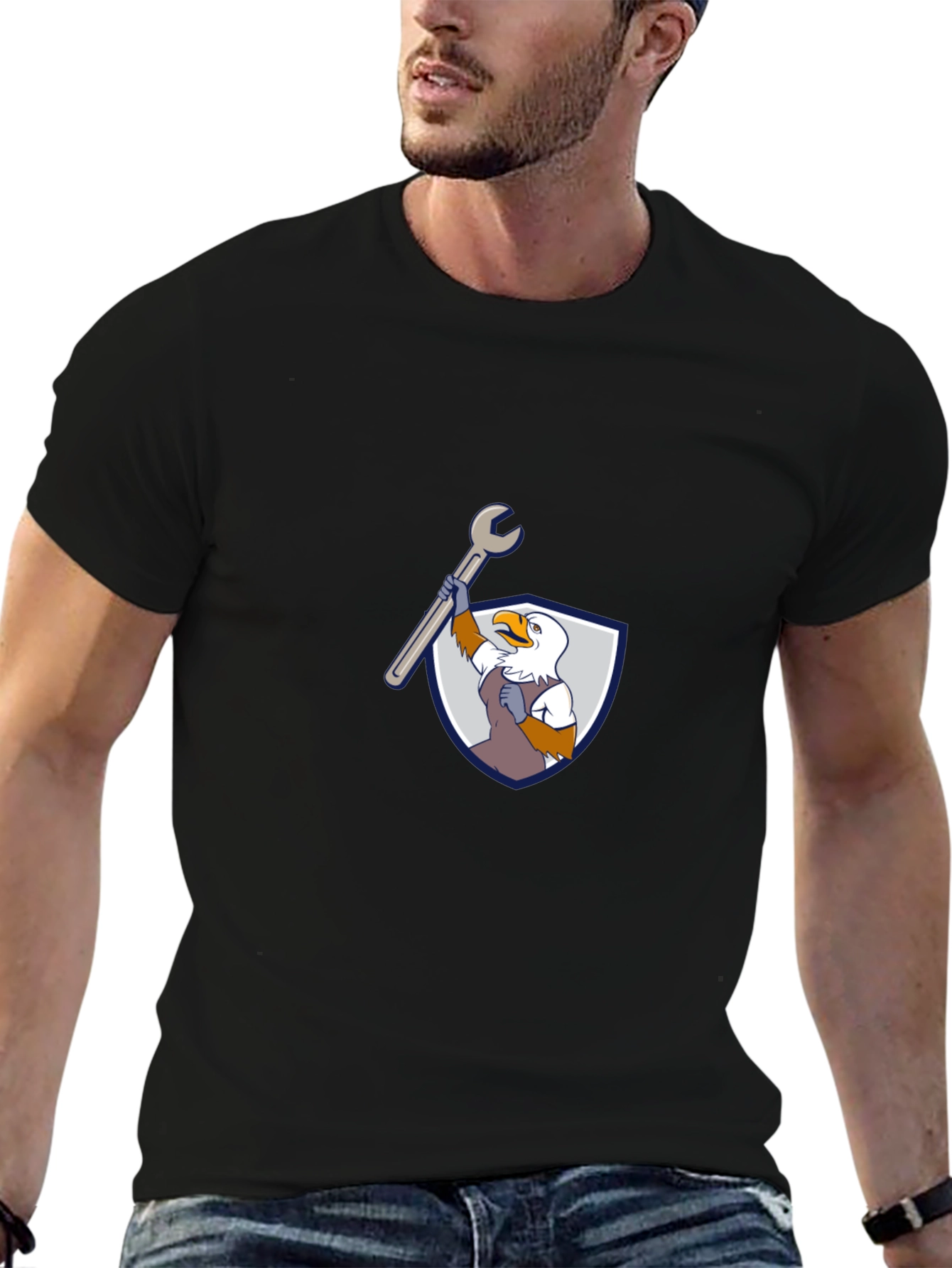 Black Eagle Mechanic T-Shirt