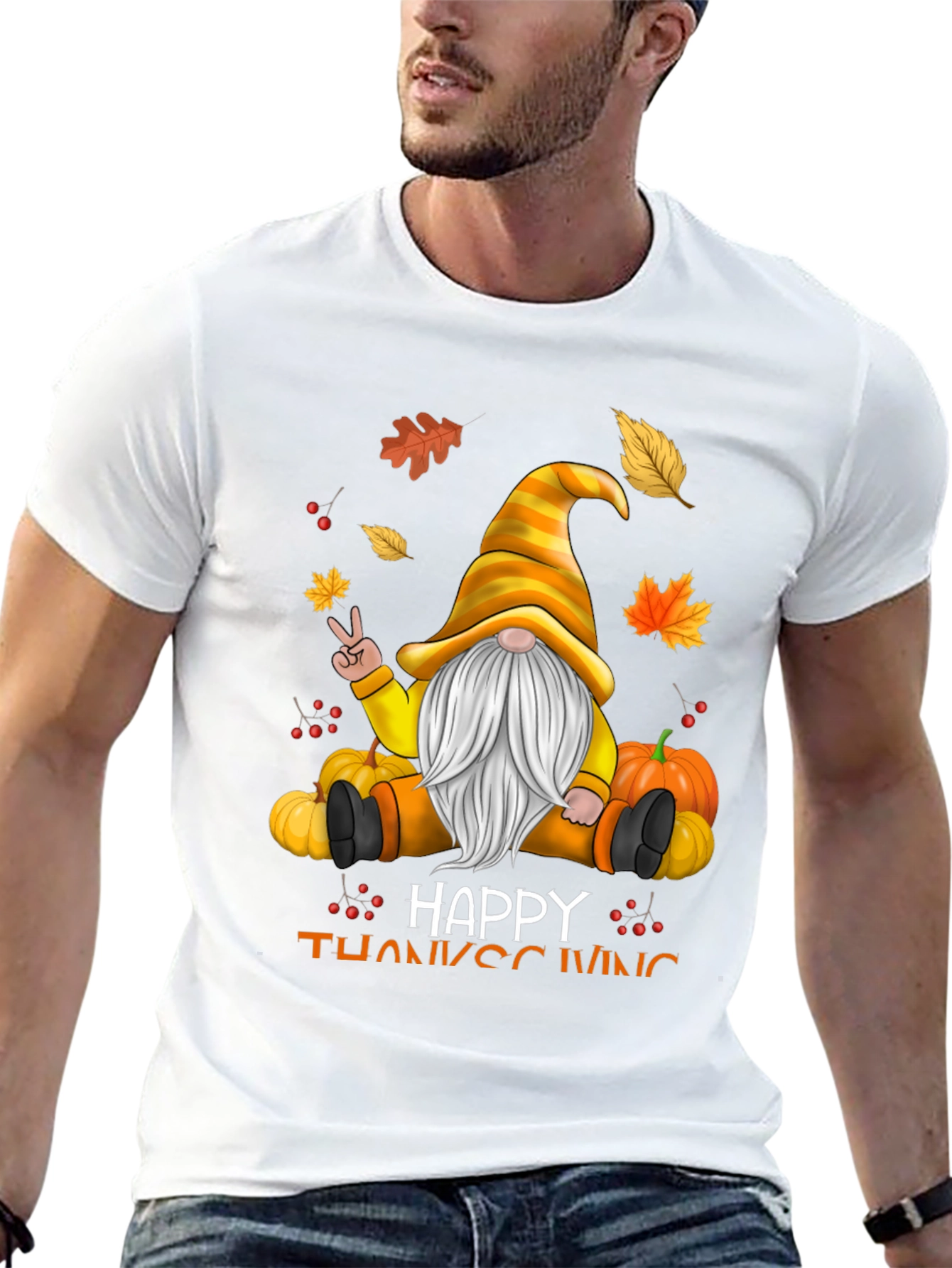 Happy Thanksgiving Gnome T-Shirt