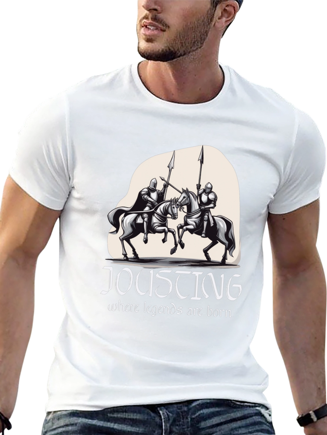Jousting Legends Black T-Shirt