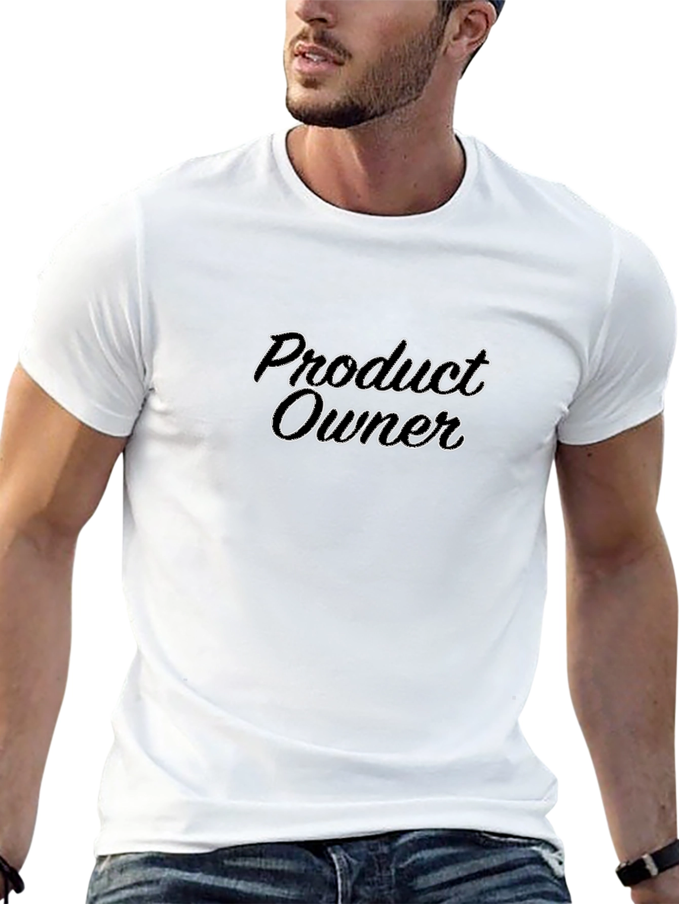Product Owner Black Graphic Tee