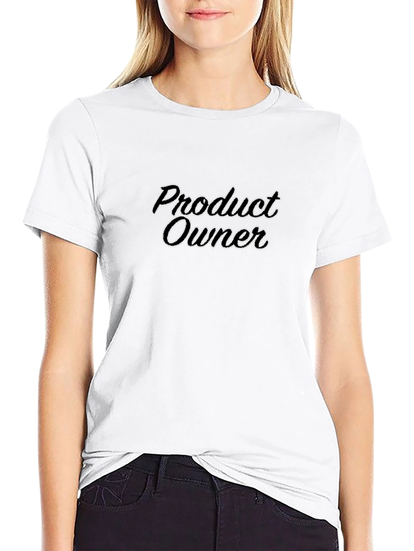 Product Owner Black Graphic Tee