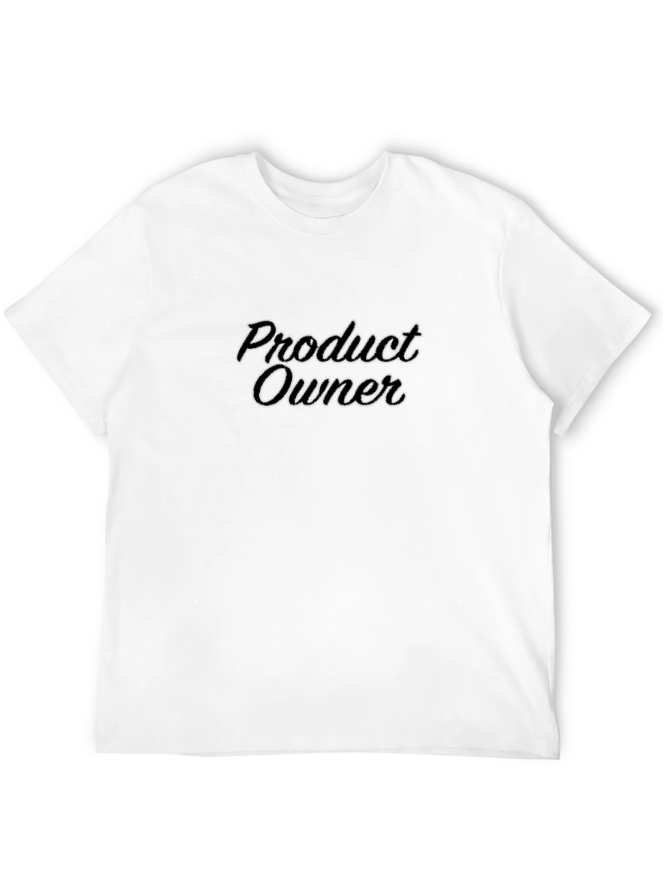 Product Owner Black Graphic Tee