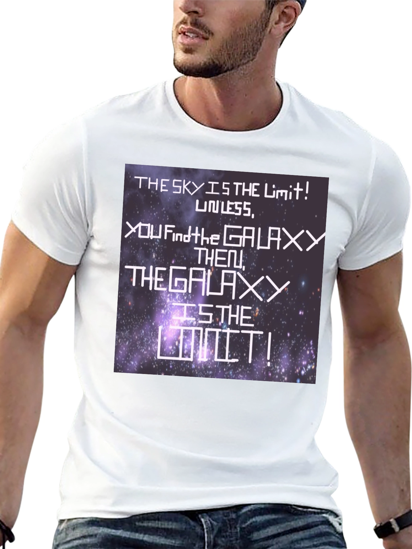 Galaxy is the Limit Graphic T-Shirt