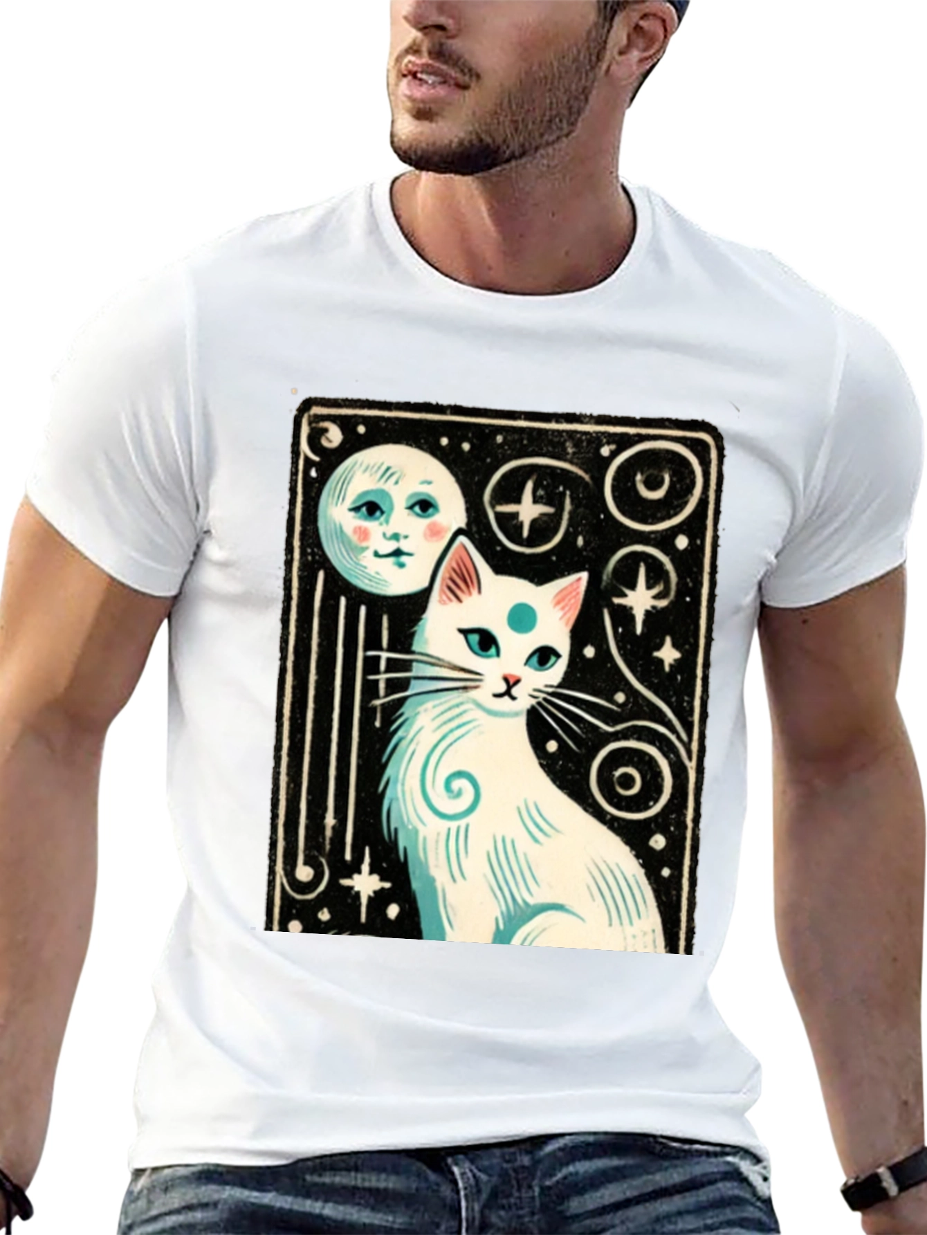 Mystic Cat Tarot T-Shirt
