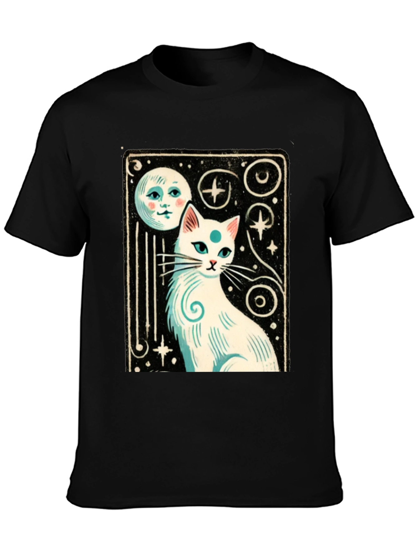 Mystic Cat Tarot T-Shirt