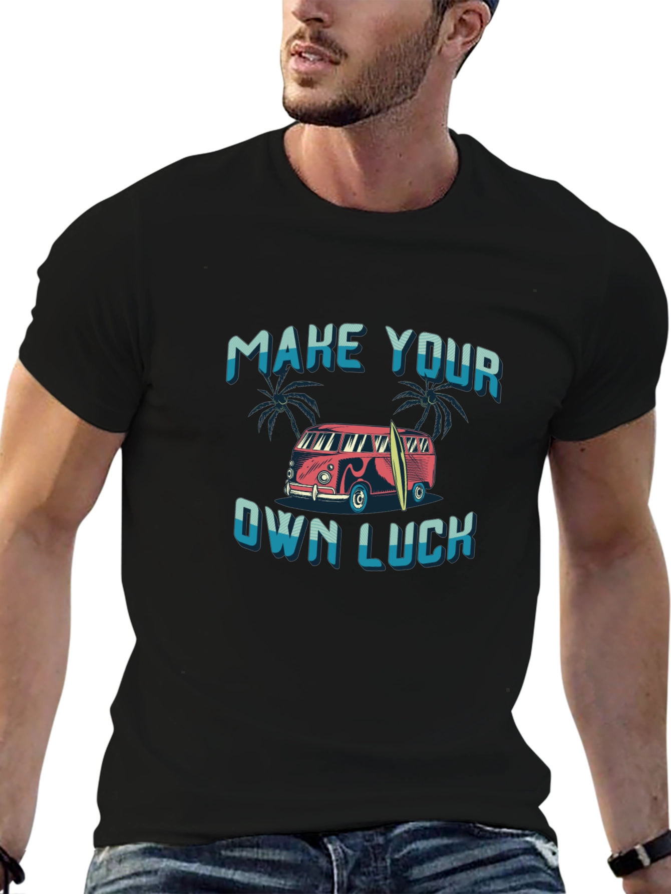 Make Your Own Luck Graphic Tee