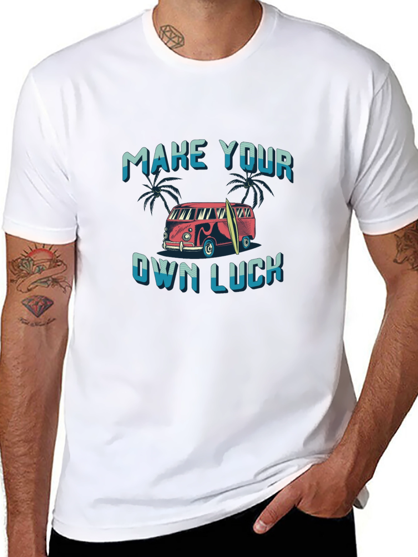 Make Your Own Luck Graphic Tee