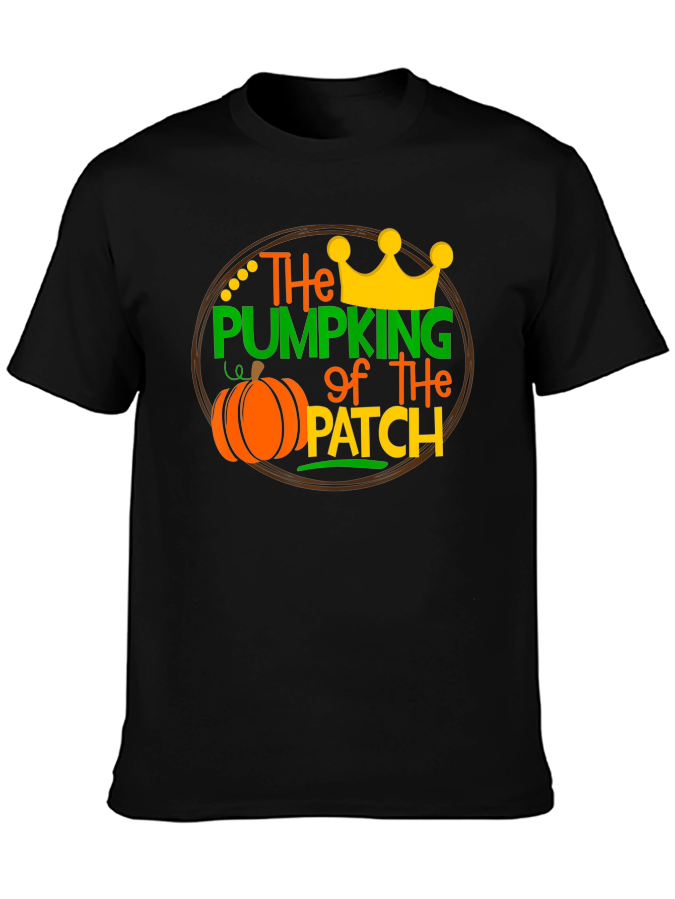 The Pumpking of the Patch T-Shirt - Halloween Season
