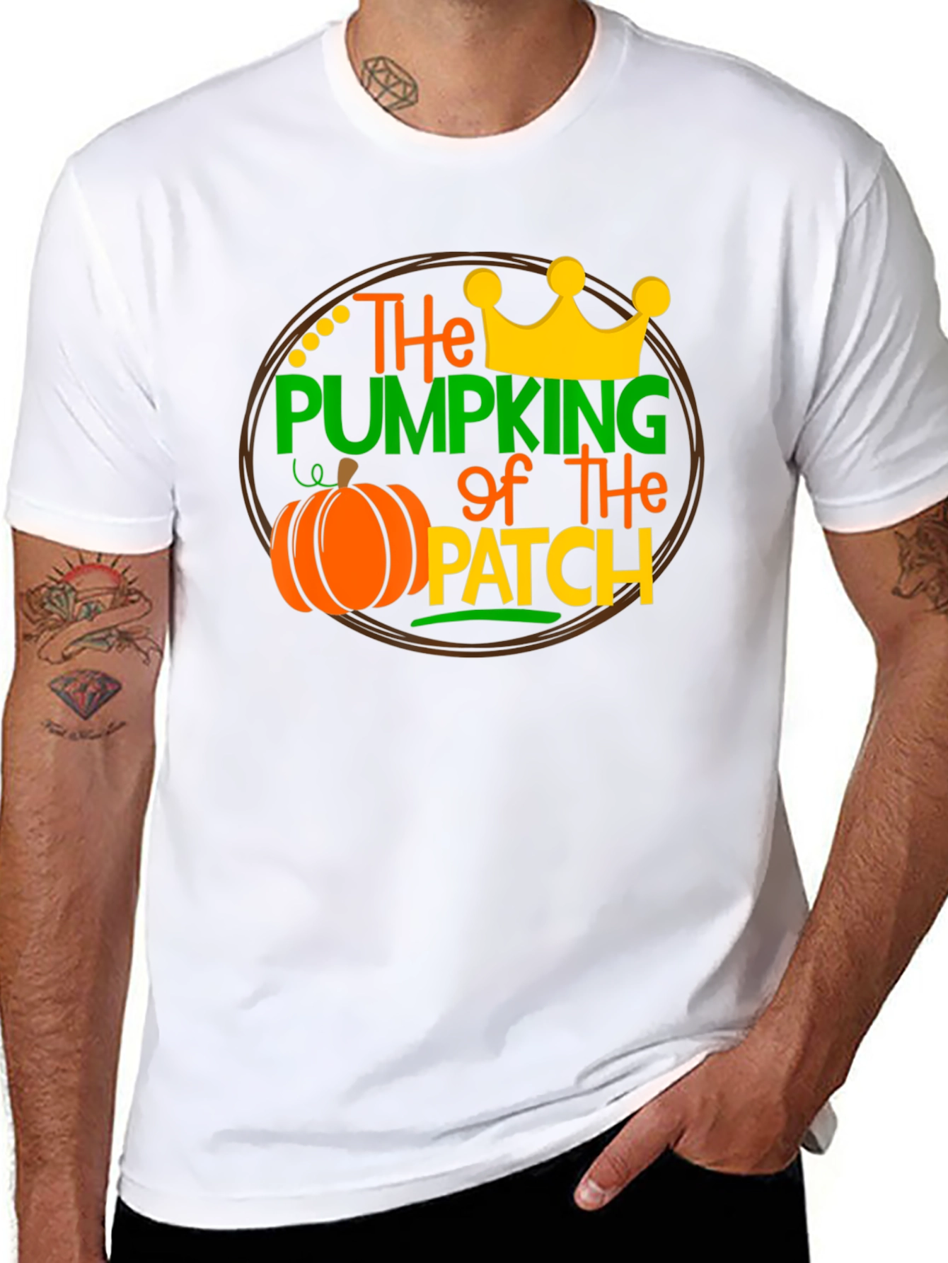 The Pumpking of the Patch T-Shirt - Halloween Season
