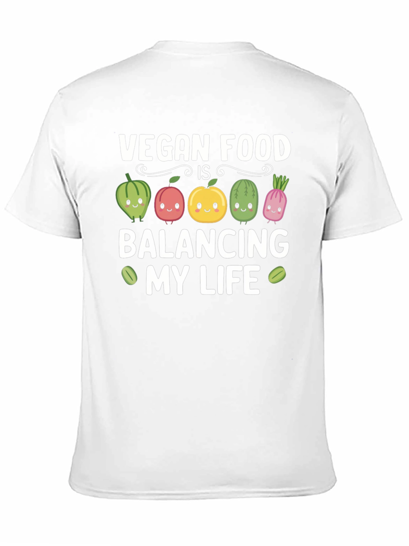 Vegan Food Balancing My Life T-Shirt