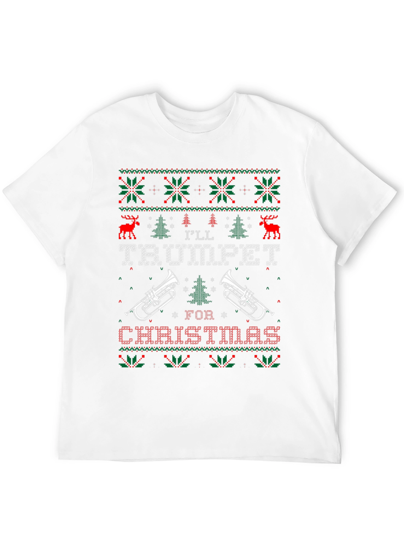 Ill Trumpet for Christmas Graphic Tee