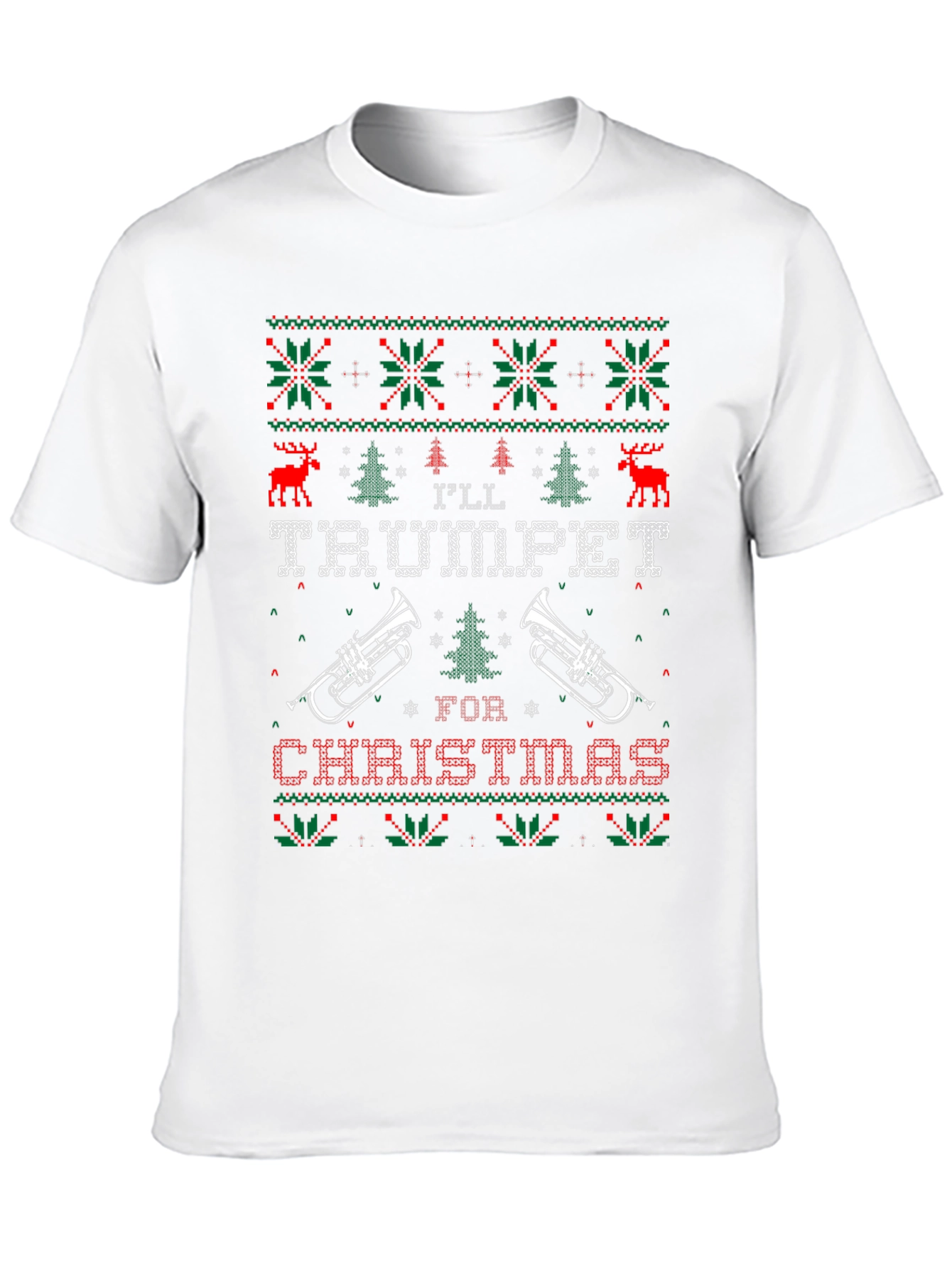 Ill Trumpet for Christmas Graphic Tee