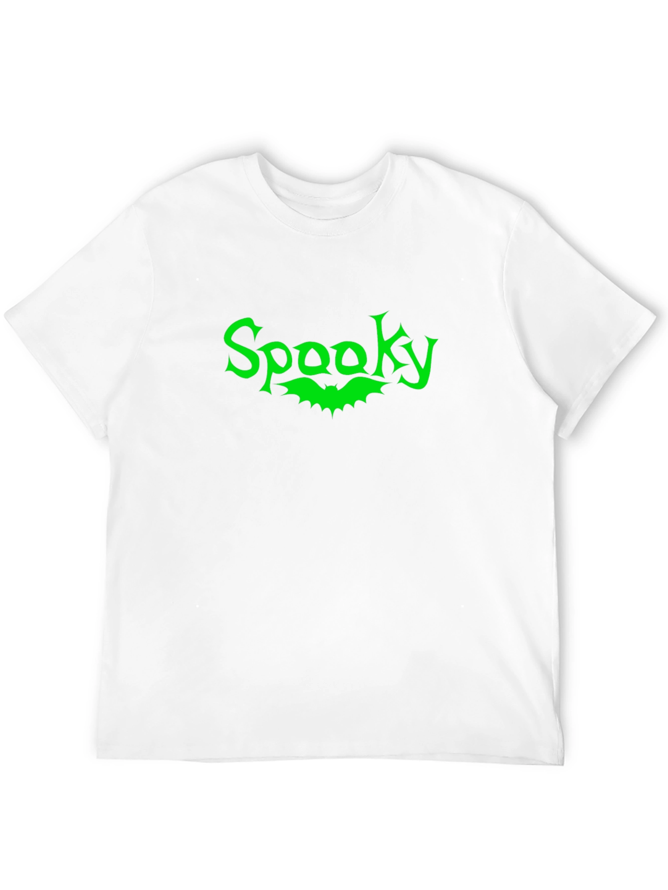 Spooky Bat Graphic Tee - Black