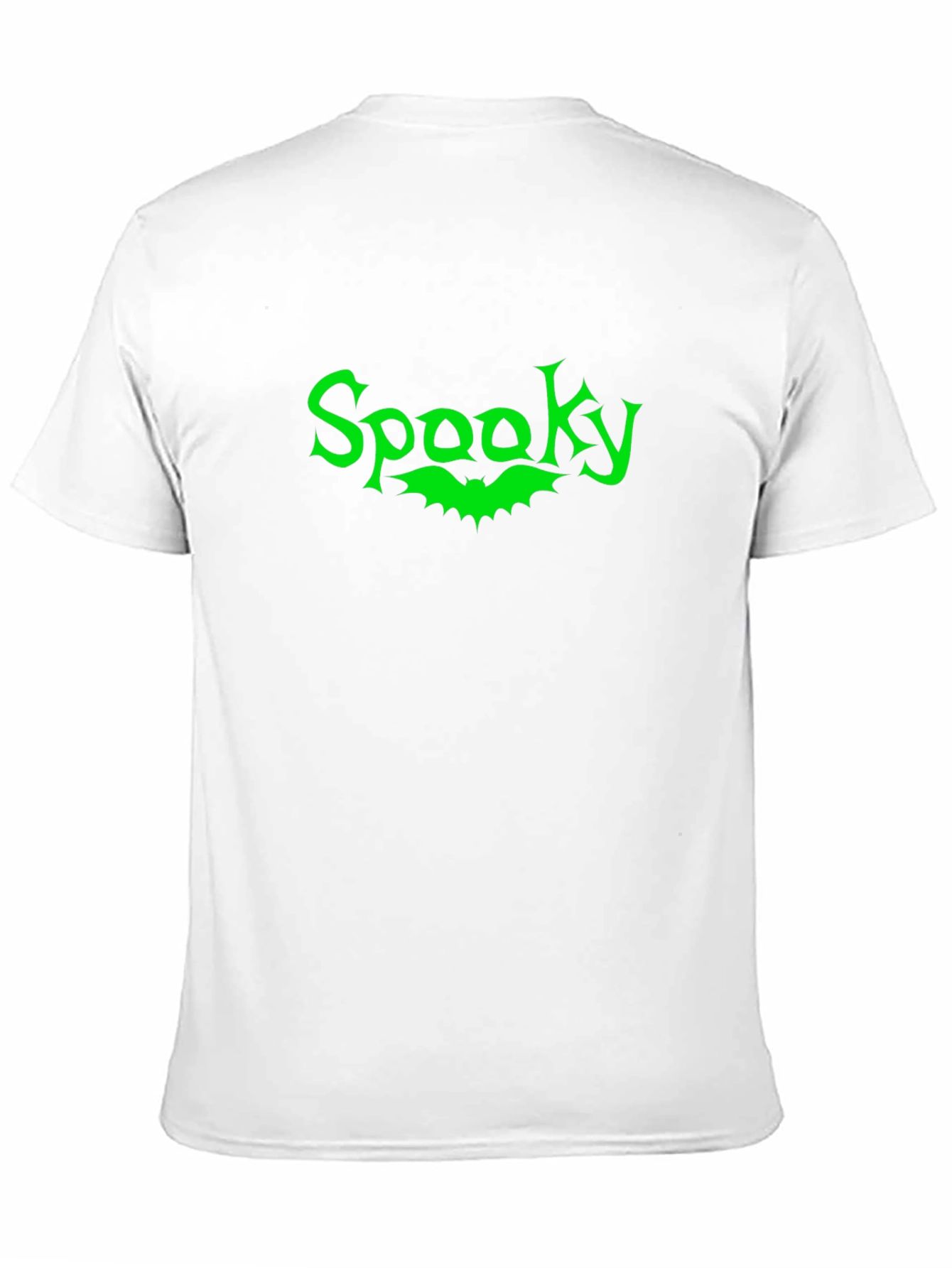 Spooky Bat Graphic Tee - Black