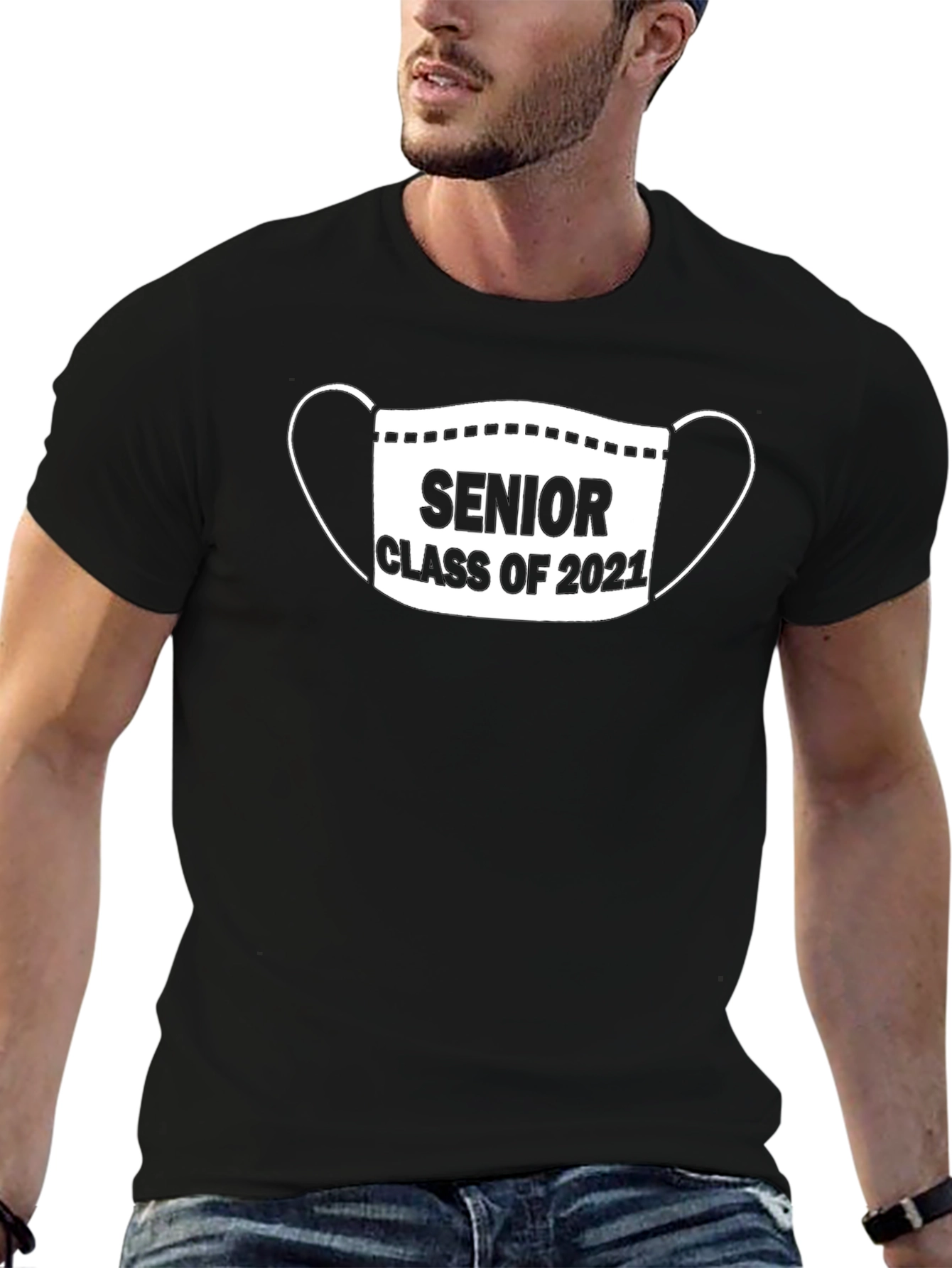 Senior Class of 2021 Mask T-Shirt