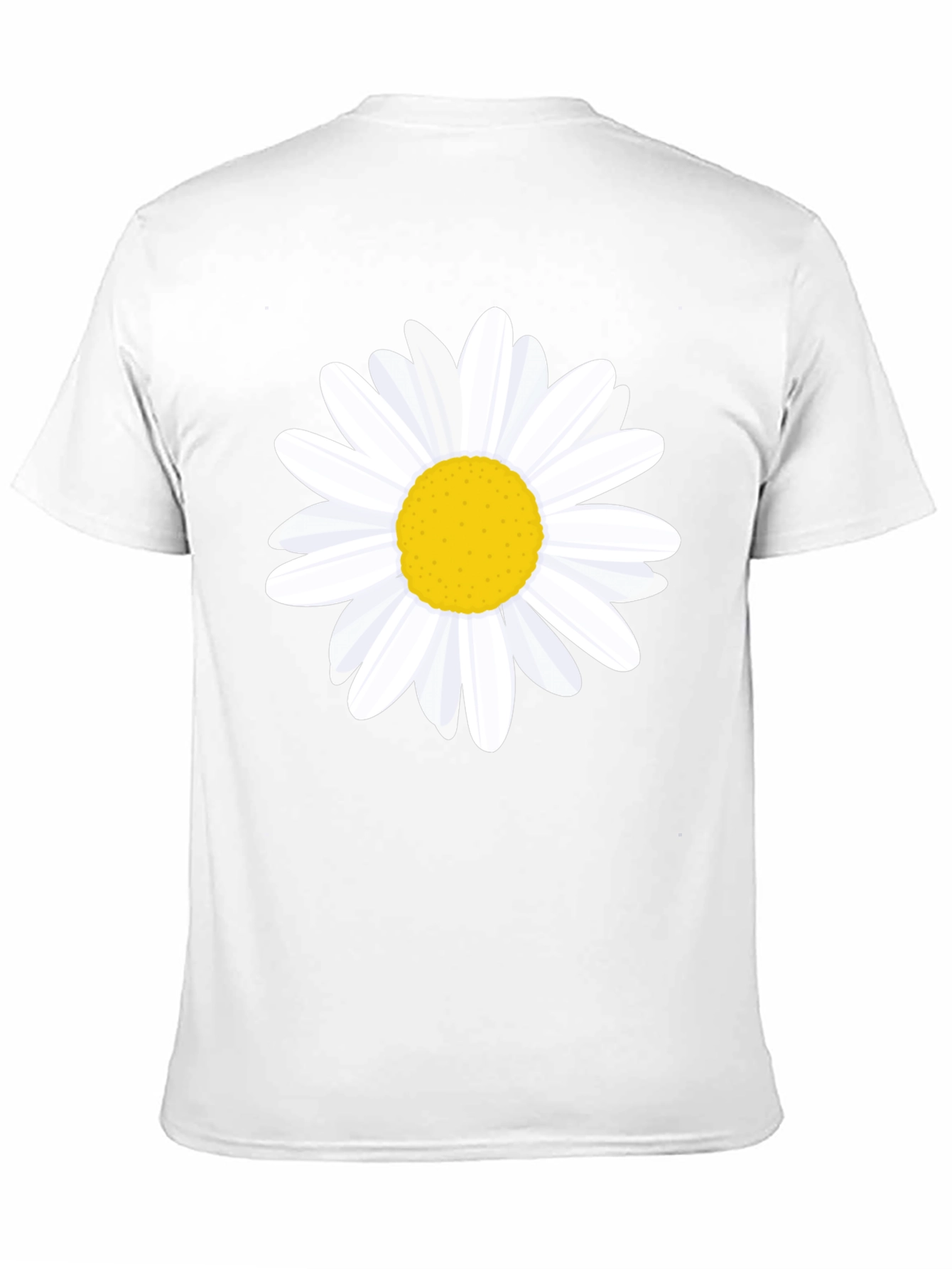 Daisy Graphic Tee - Black Cotton T-Shirt