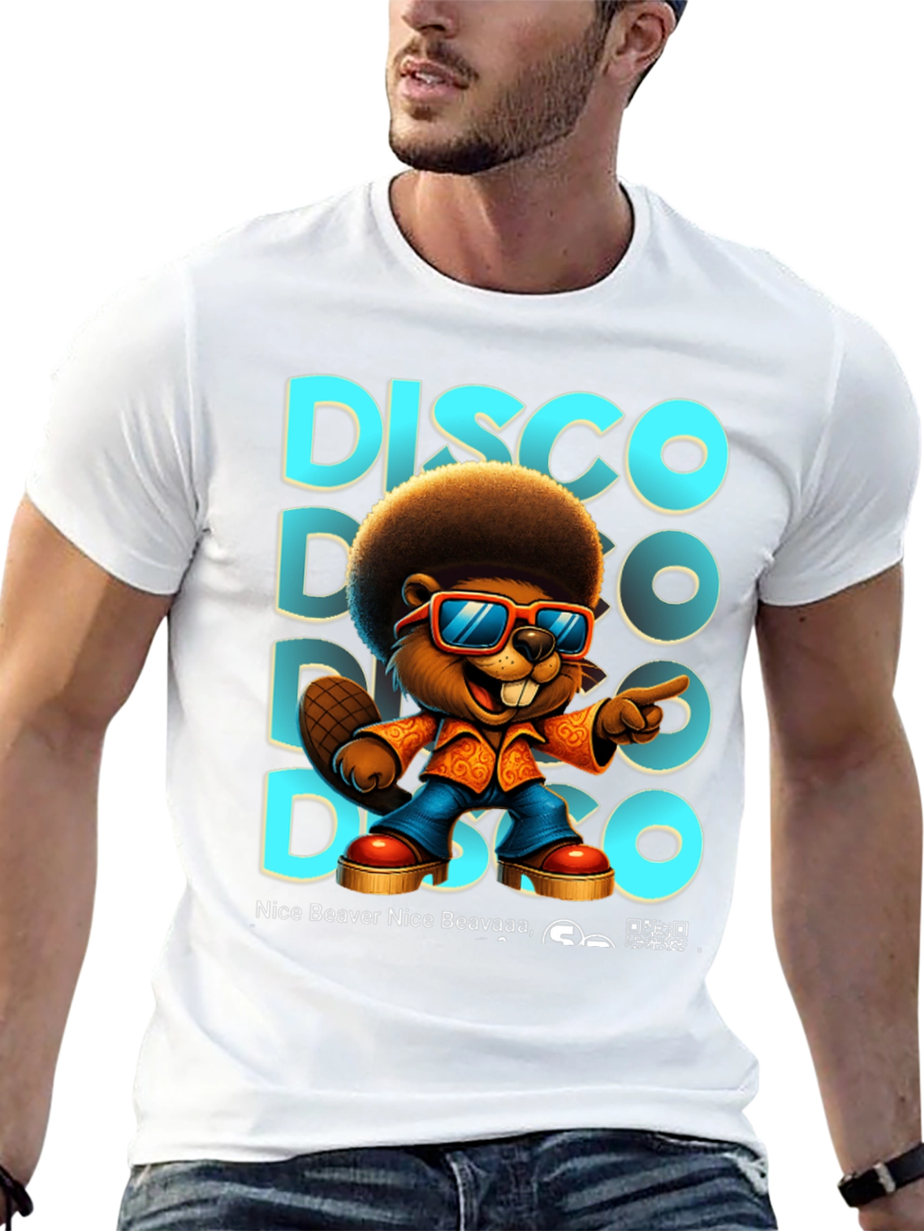 Disco Beaver Tee