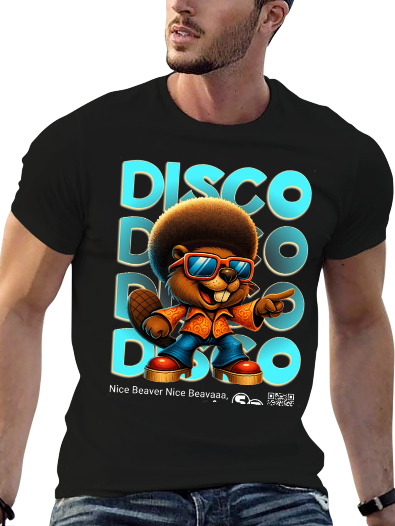 Disco Beaver Tee