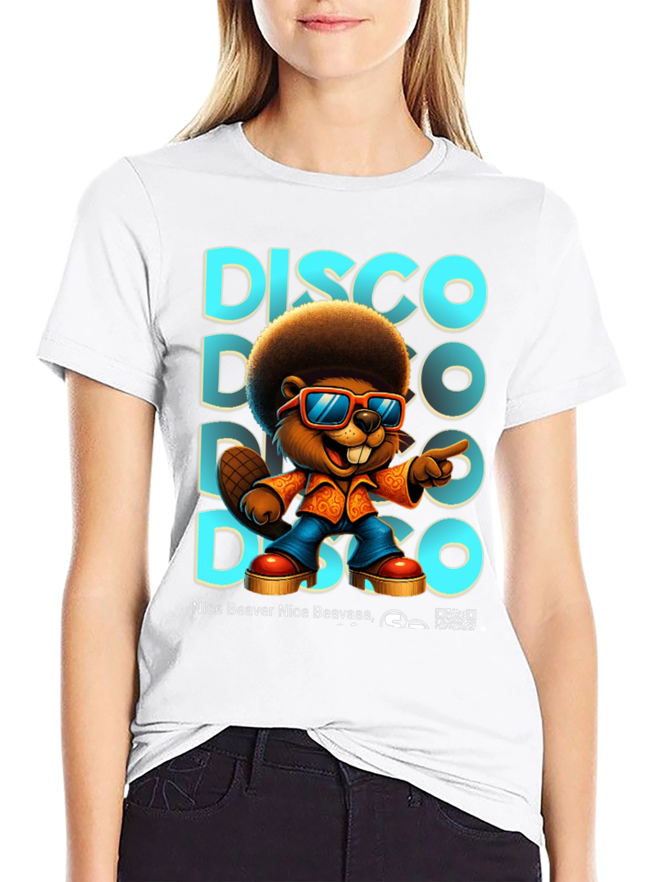 Disco Beaver Tee