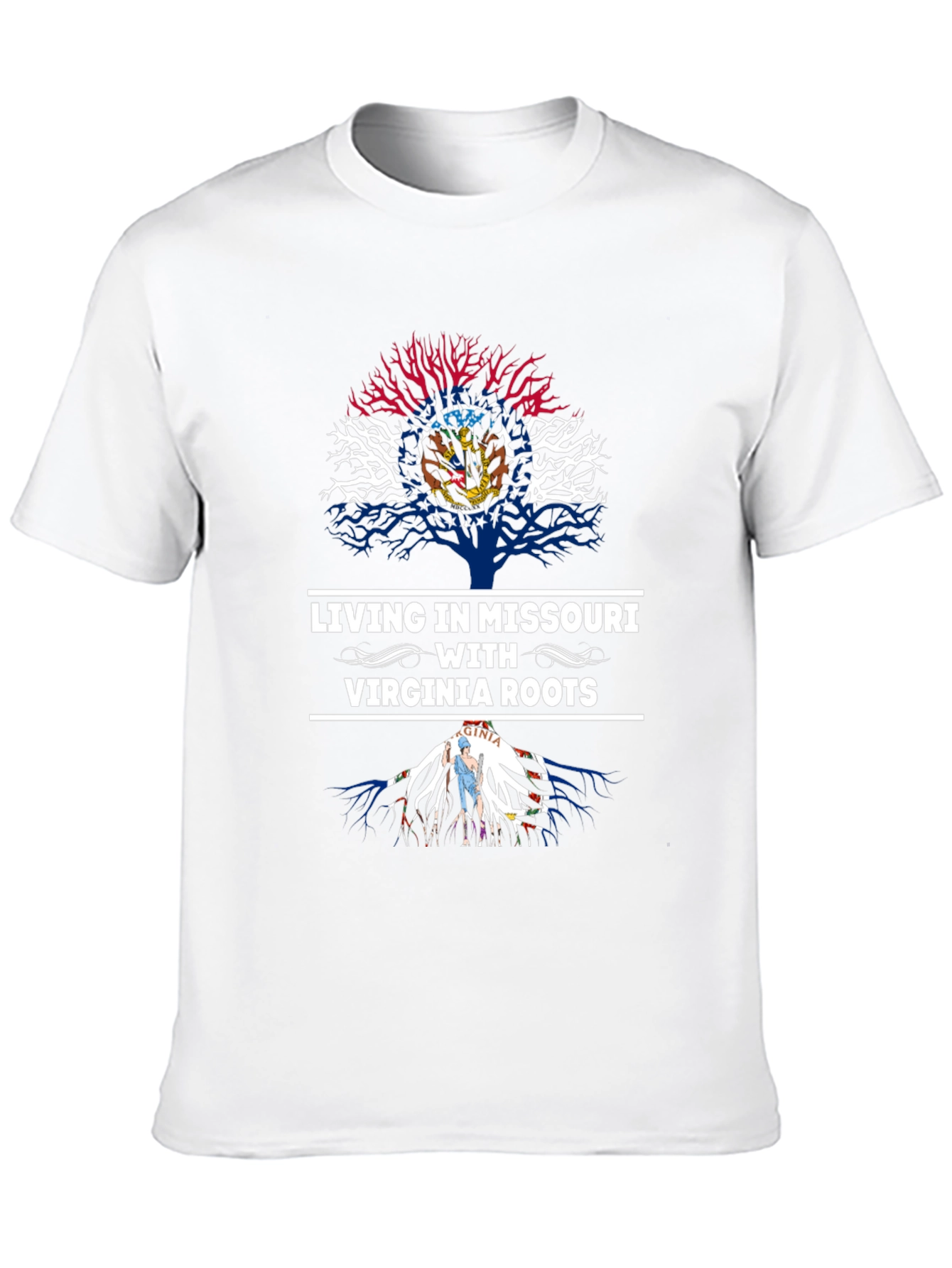 Missouri Pride T-Shirt with Virginia Roots Design