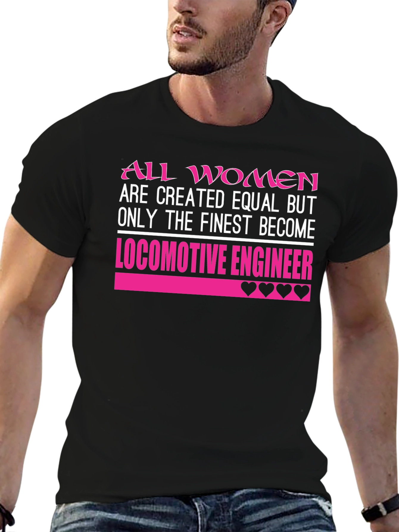 Locomotive Engineer Womens T-Shirt