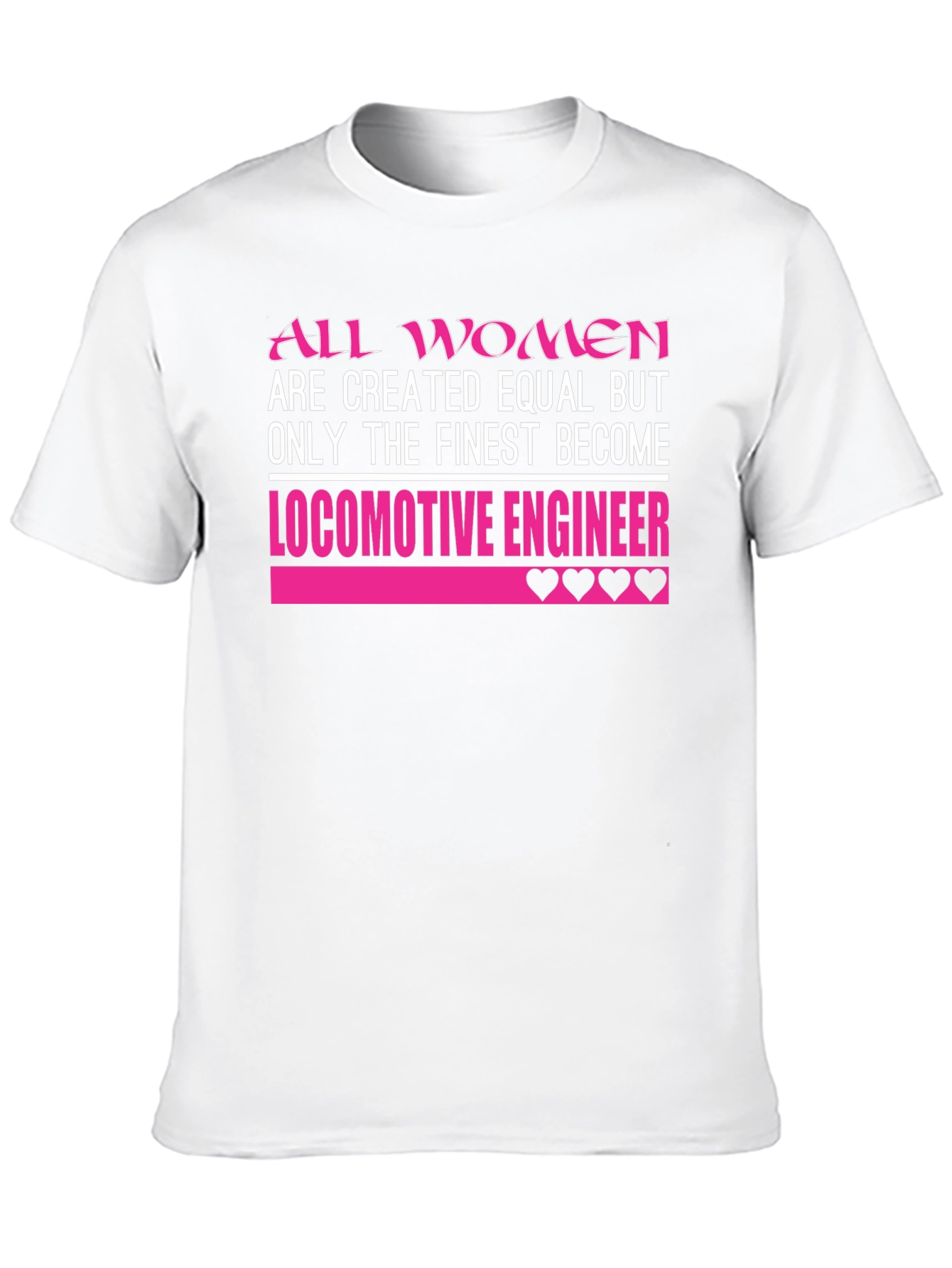 Locomotive Engineer Womens T-Shirt