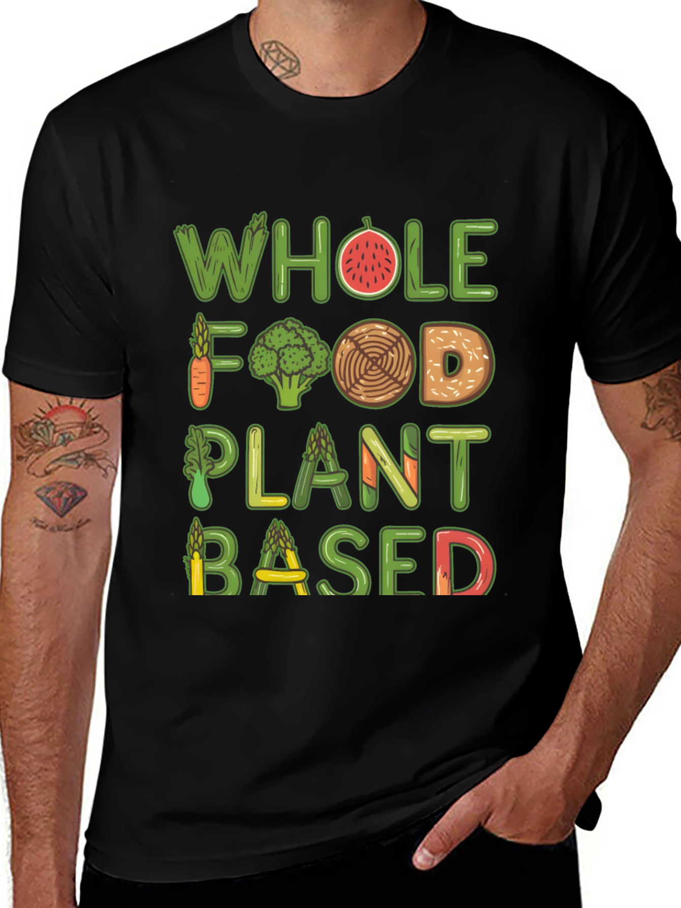 Vegan T-Shirt - Whole Food Plant Based