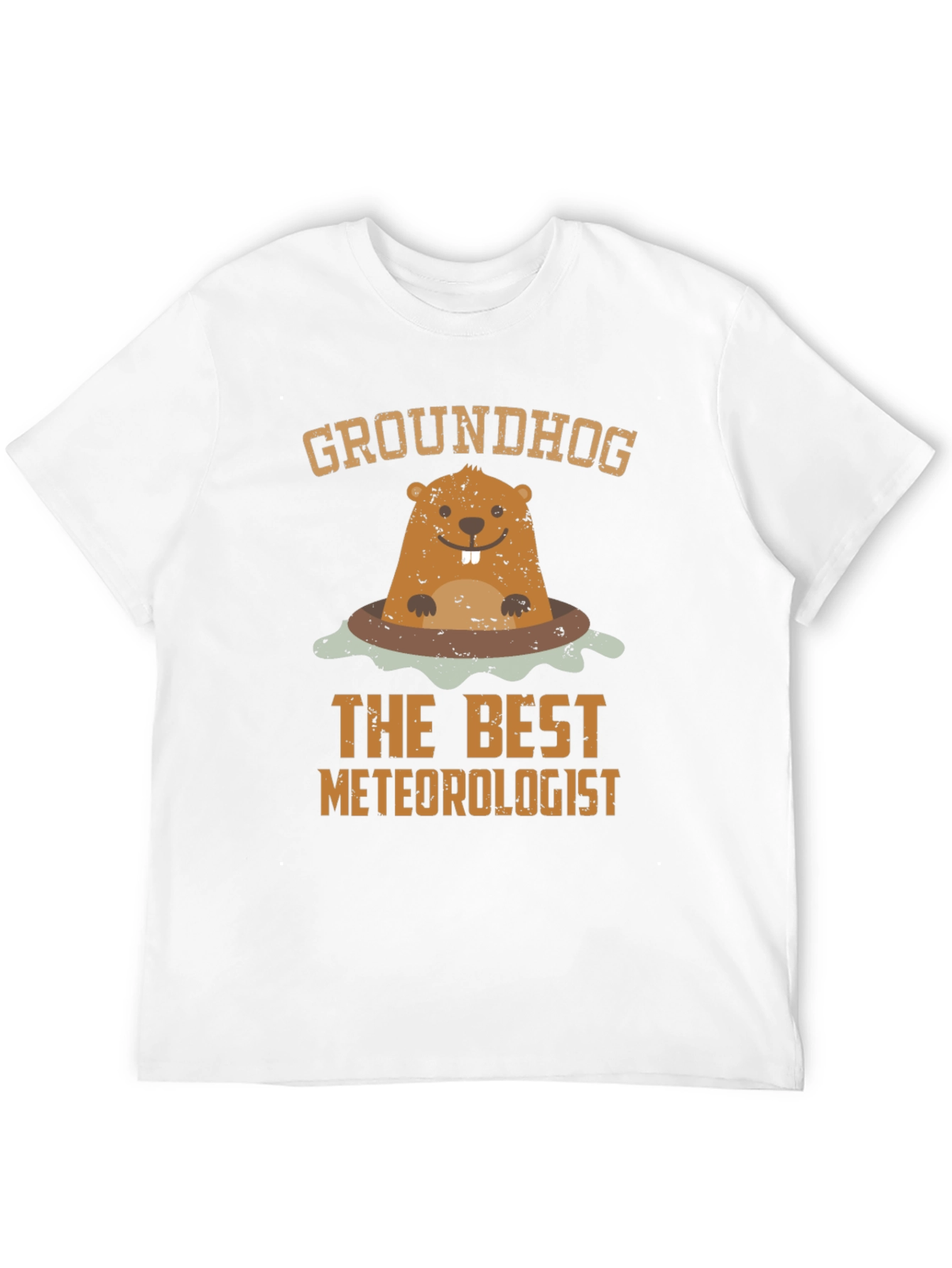 Groundhog Day T-Shirt - Best Meteorologist Funny Tee