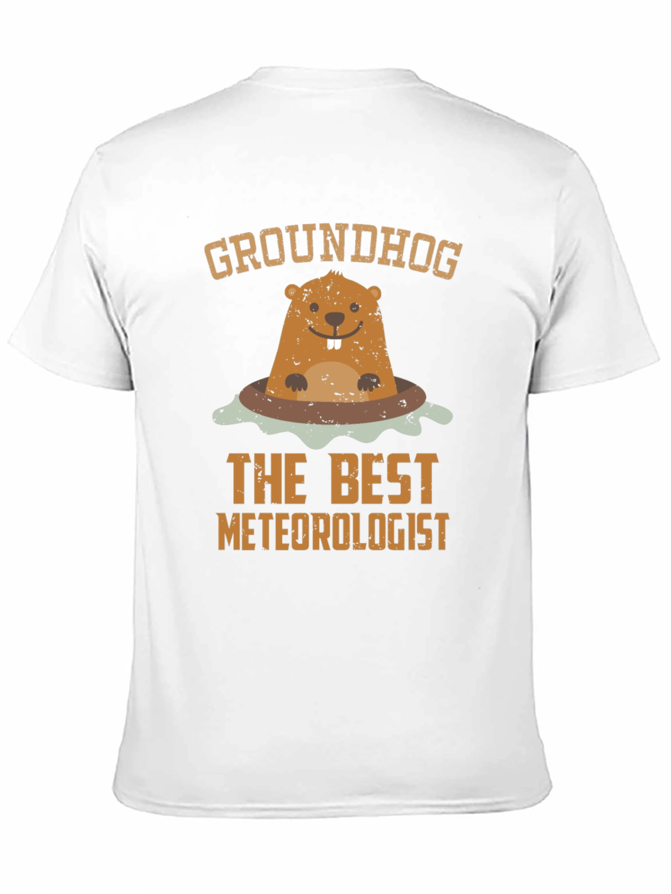 Groundhog Day T-Shirt - Best Meteorologist Funny Tee