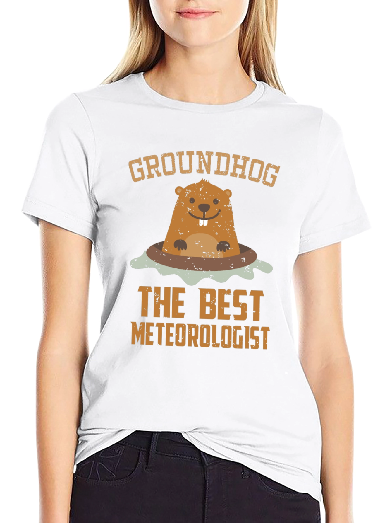 Groundhog Day T-Shirt - Best Meteorologist Funny Tee