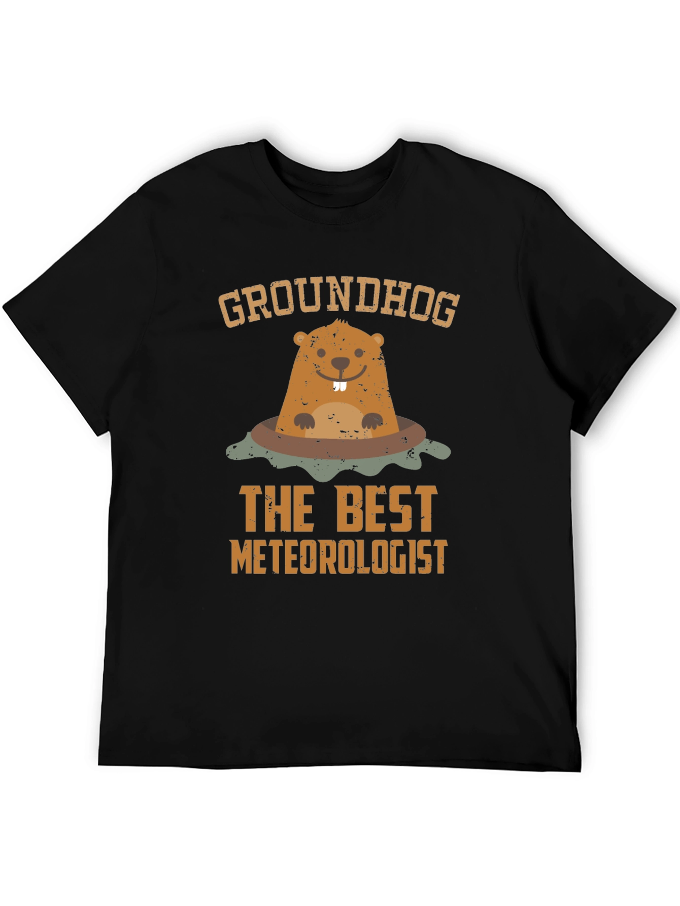 Groundhog Day T-Shirt - Best Meteorologist Funny Tee