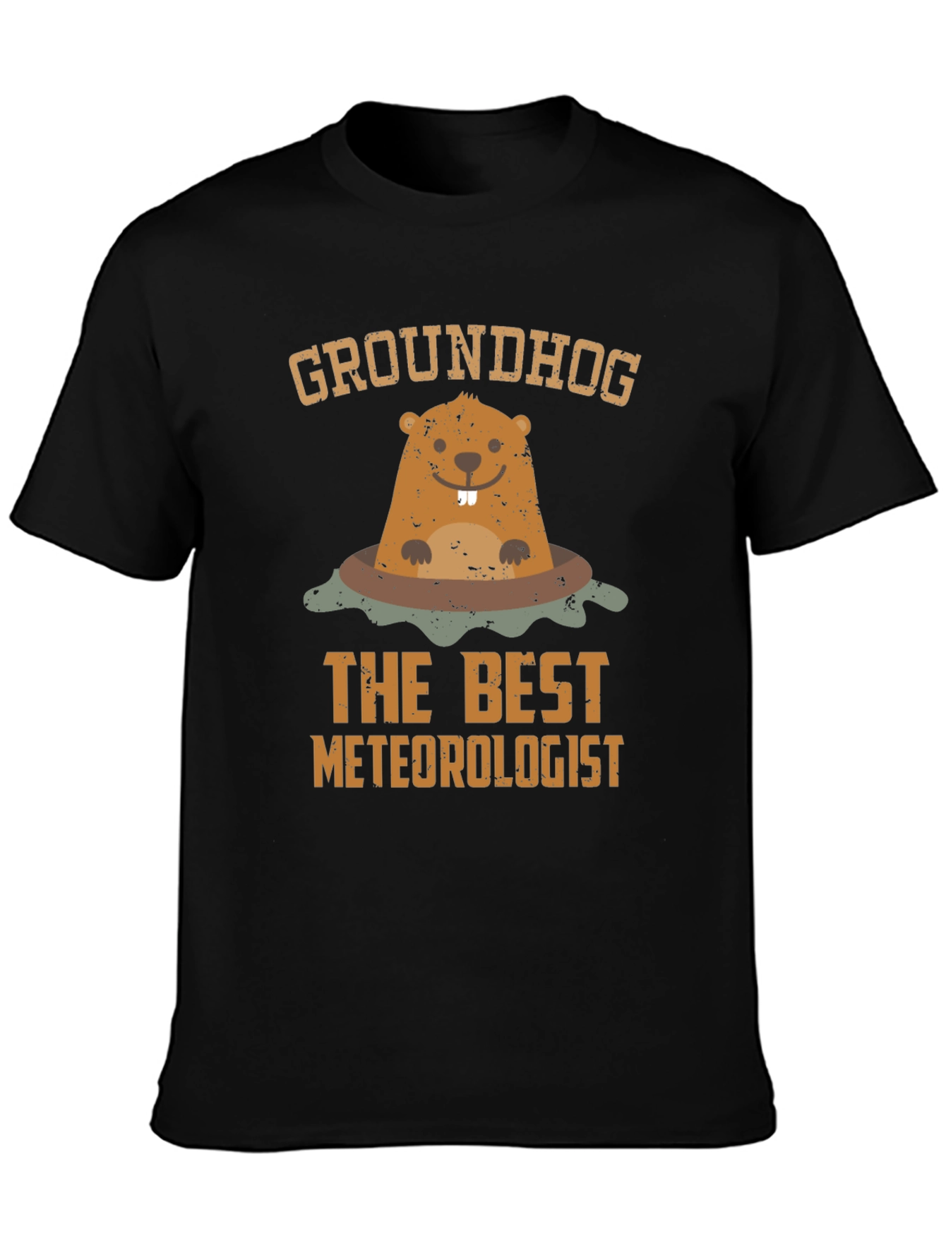 Groundhog Day T-Shirt - Best Meteorologist Funny Tee