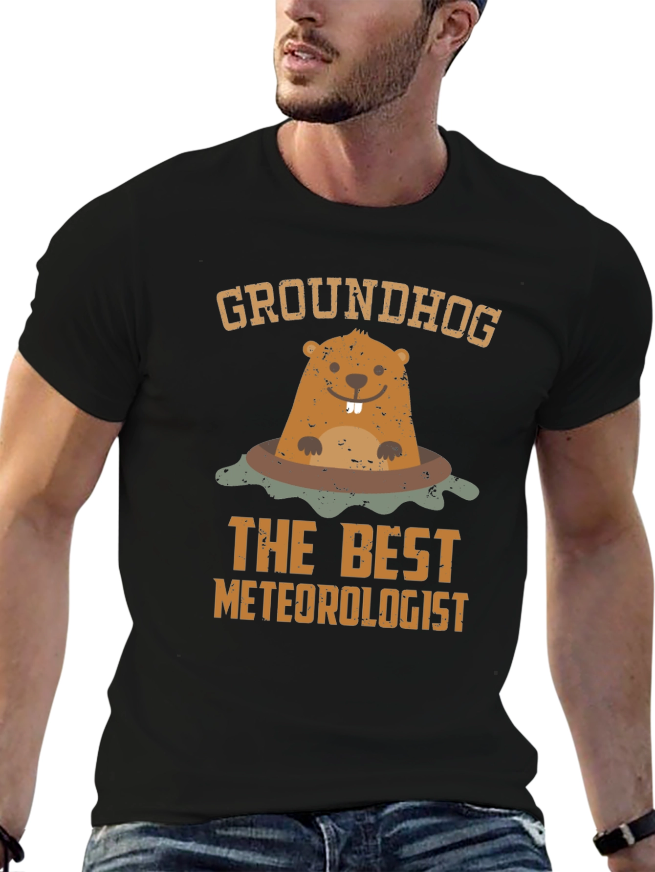 Groundhog Day T-Shirt - Best Meteorologist Funny Tee