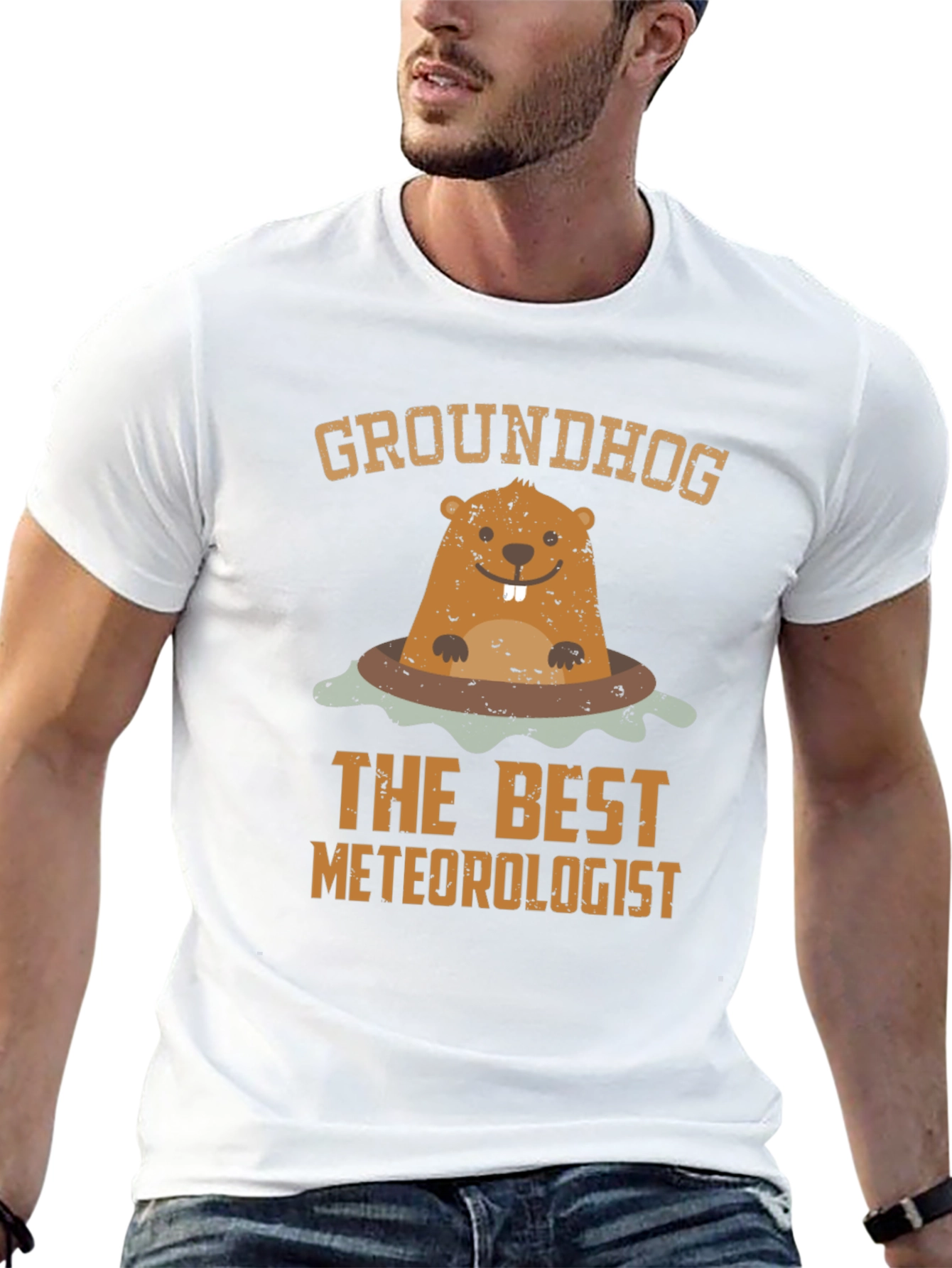 Groundhog Day T-Shirt - Best Meteorologist Funny Tee