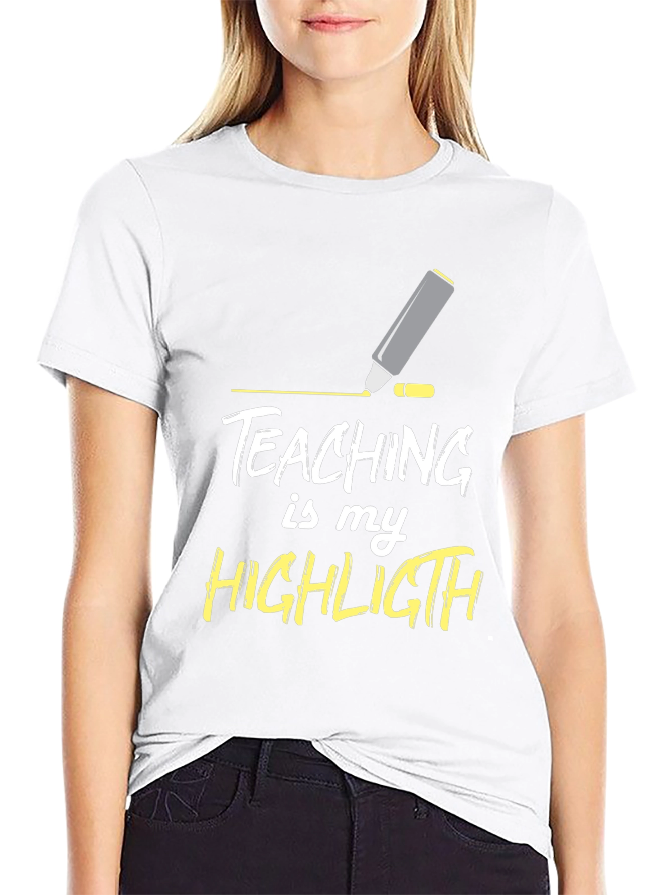 Teaching is My Highlight T-Shirt