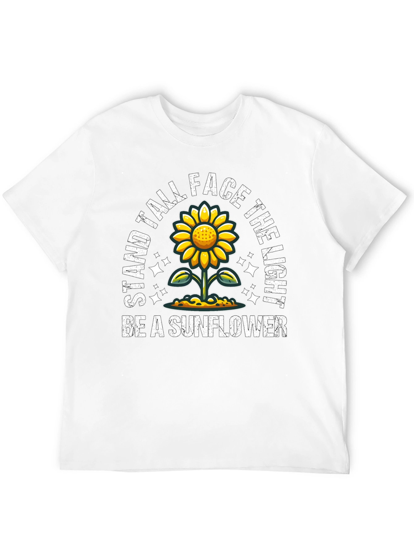Stand Tall Sunflower Graphic Tee