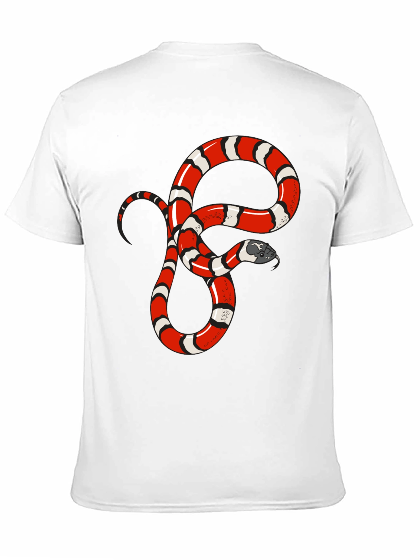 Snake Graphic Tee - Bold Reptile Design