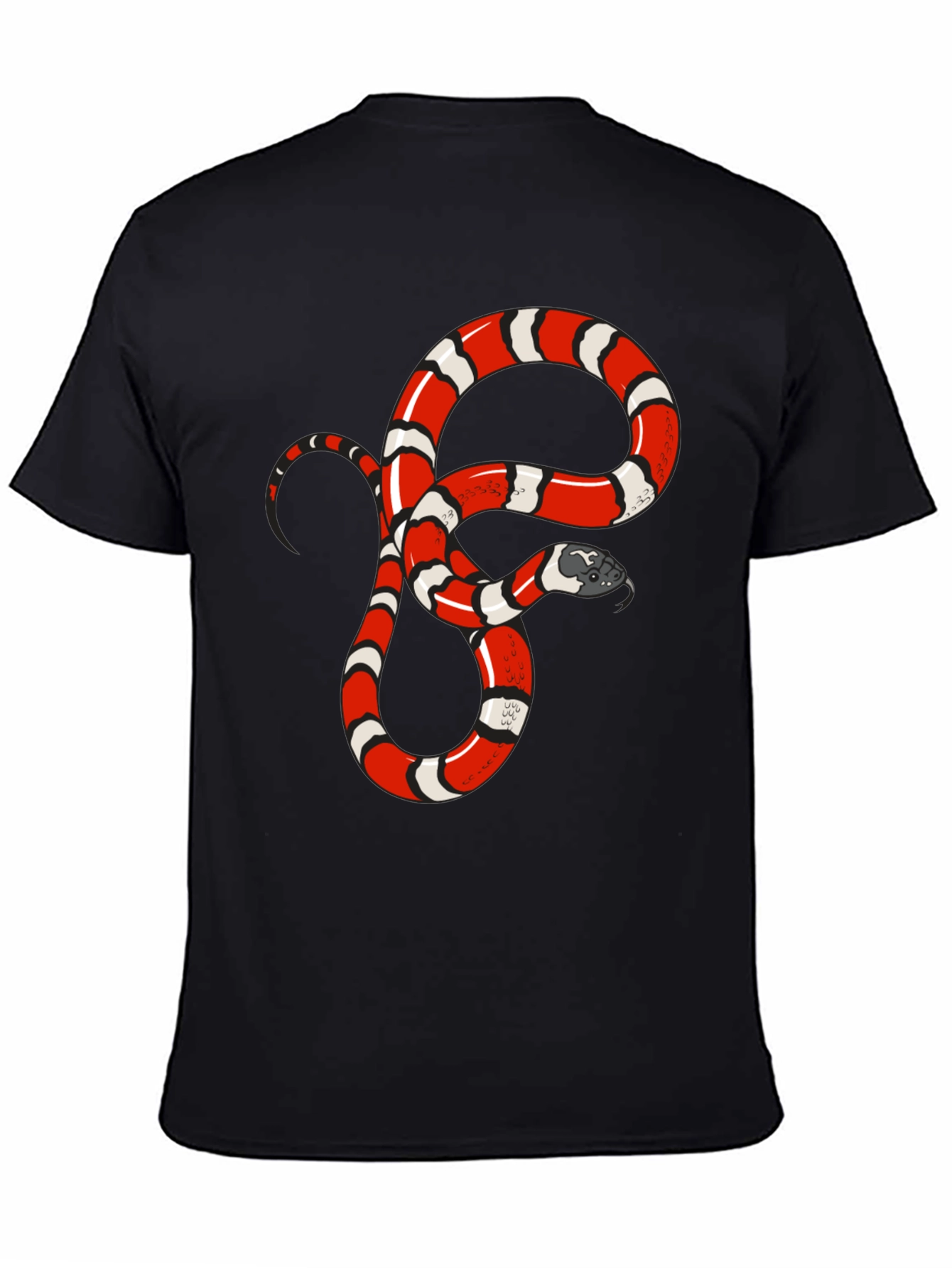 Snake Graphic Tee - Bold Reptile Design