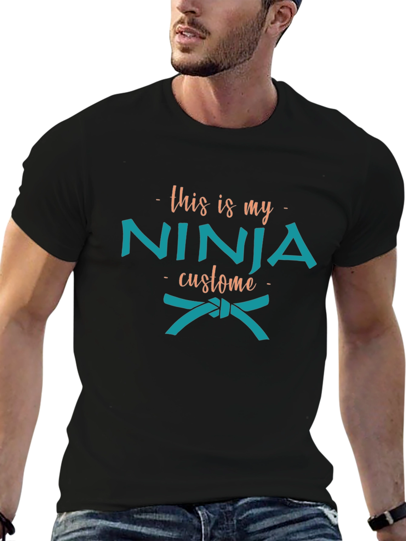 Funny Ninja Costume T-Shirt