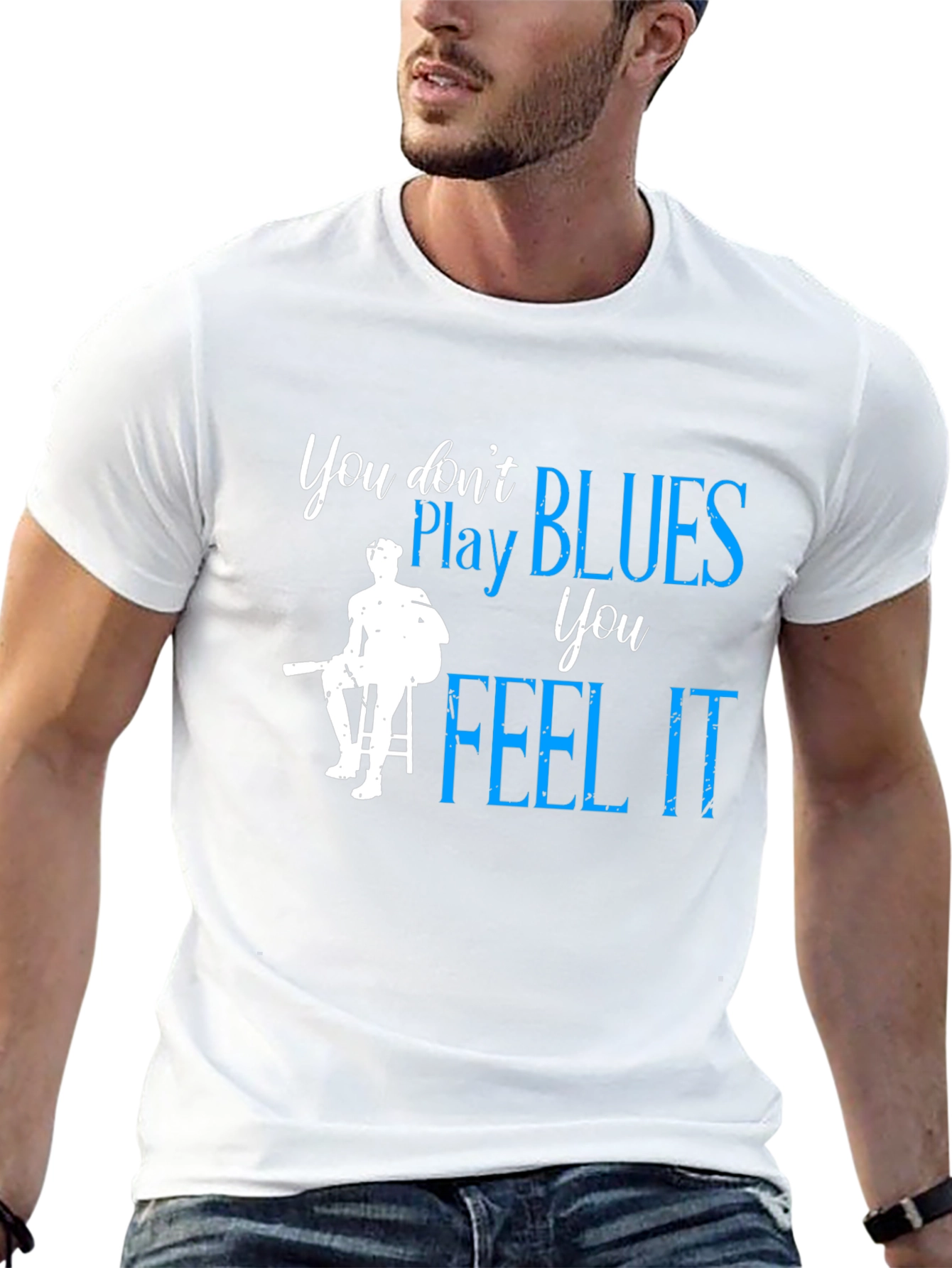 Blues Music Graphic T-Shirt