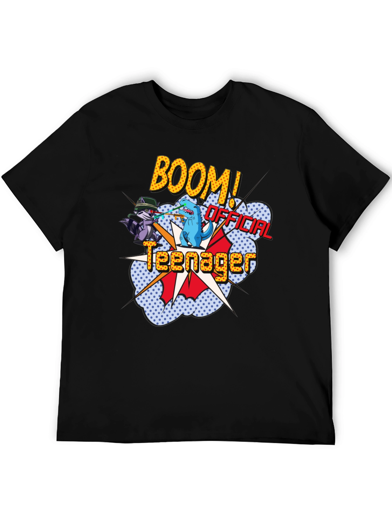 Official Teenager Comic Graphic T-Shirt