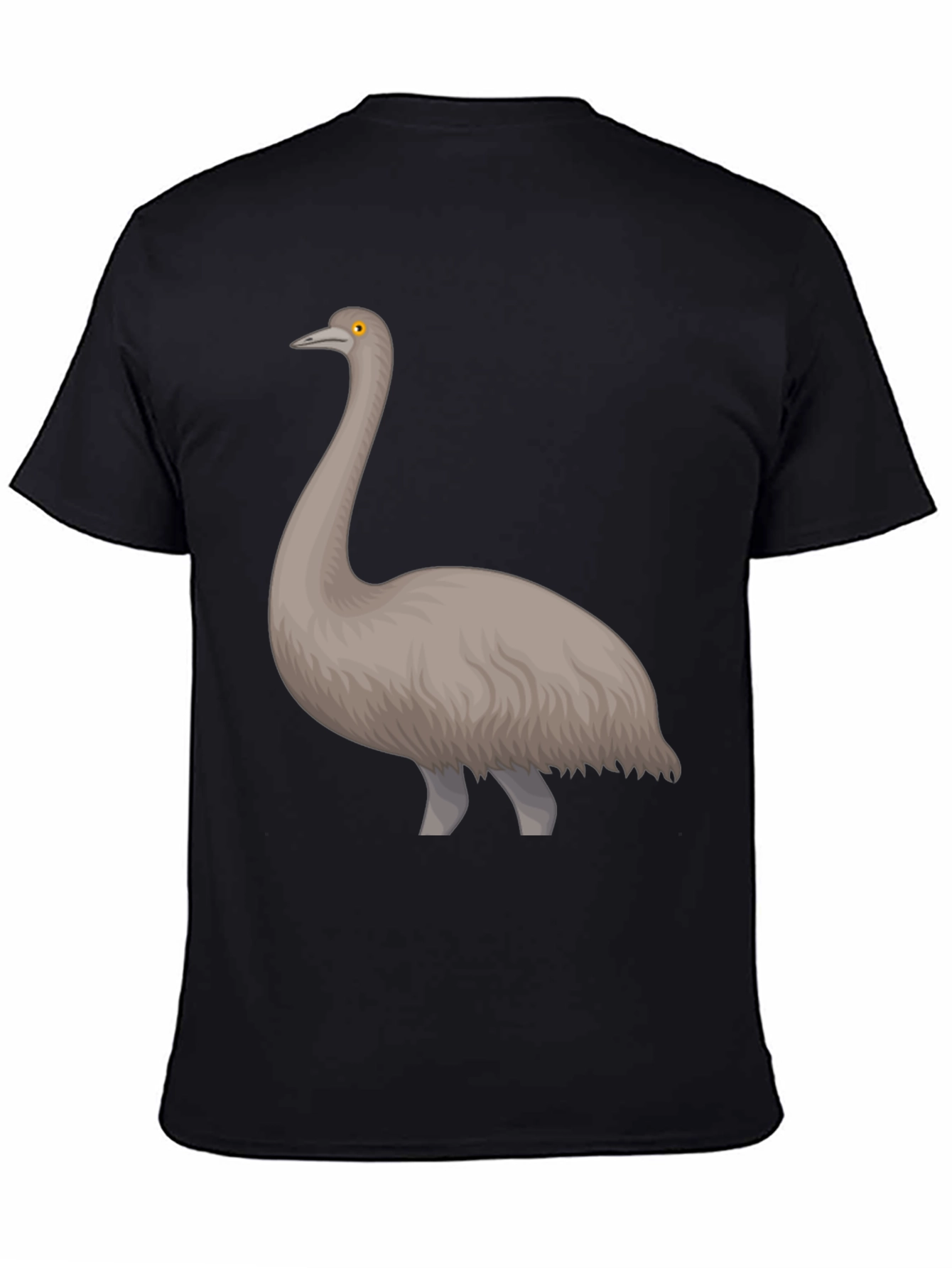 Emu Graphic Tee - Unique Bird Design