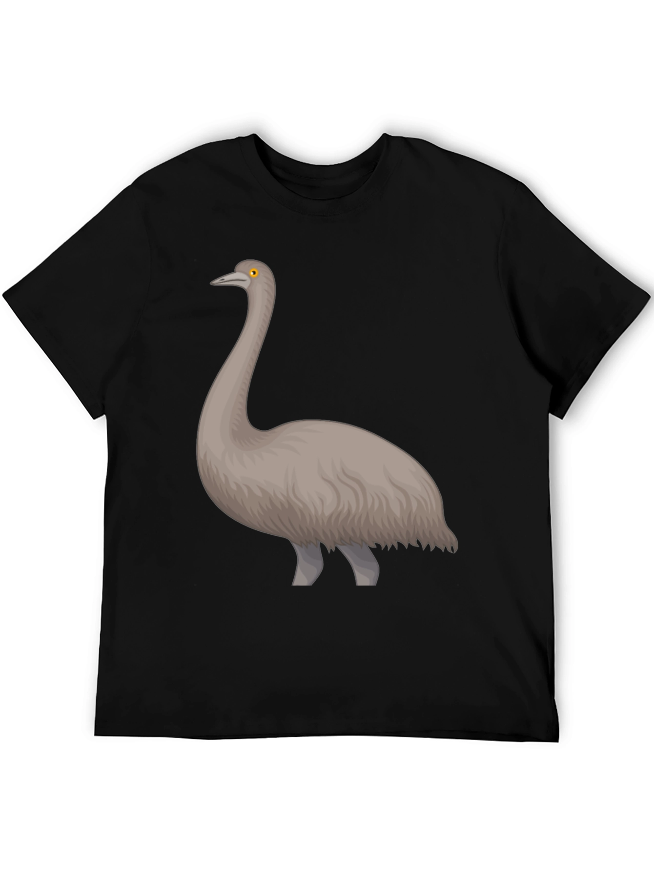 Emu Graphic Tee - Unique Bird Design