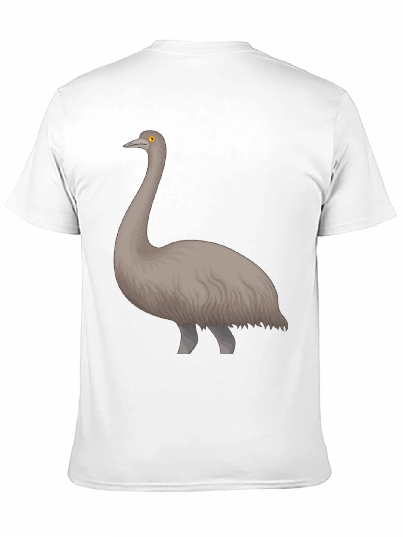 Emu Graphic Tee - Unique Bird Design