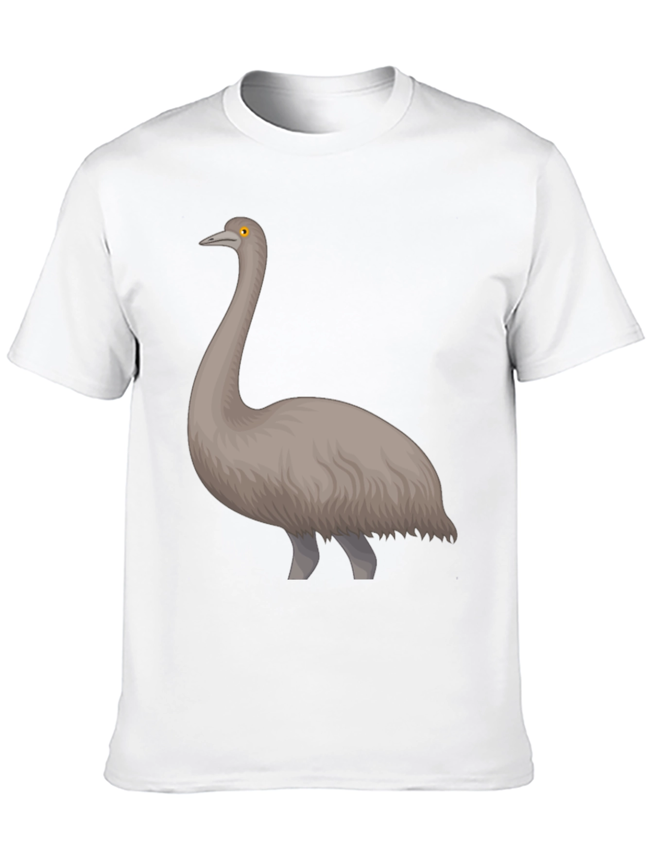 Emu Graphic Tee - Unique Bird Design