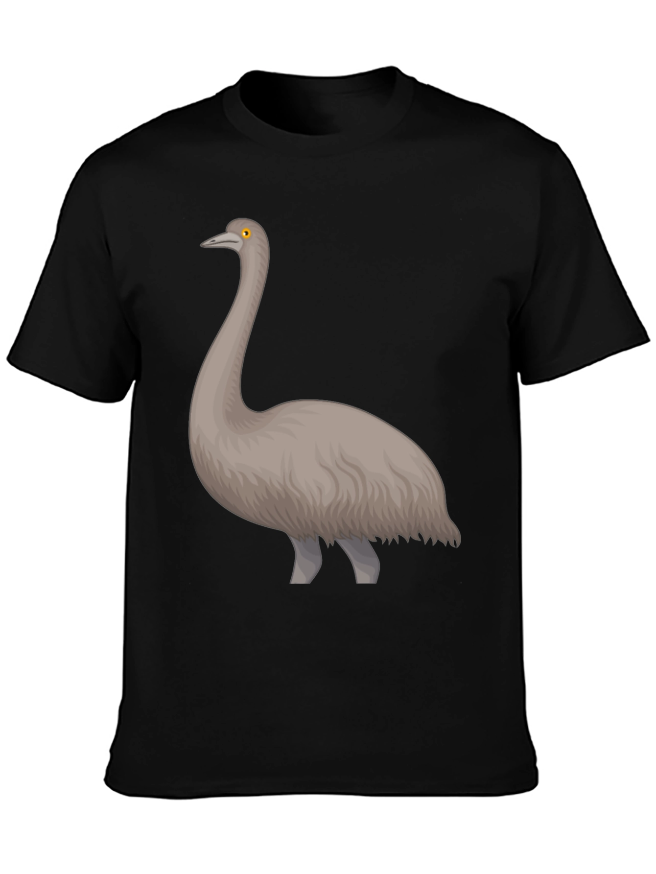 Emu Graphic Tee - Unique Bird Design