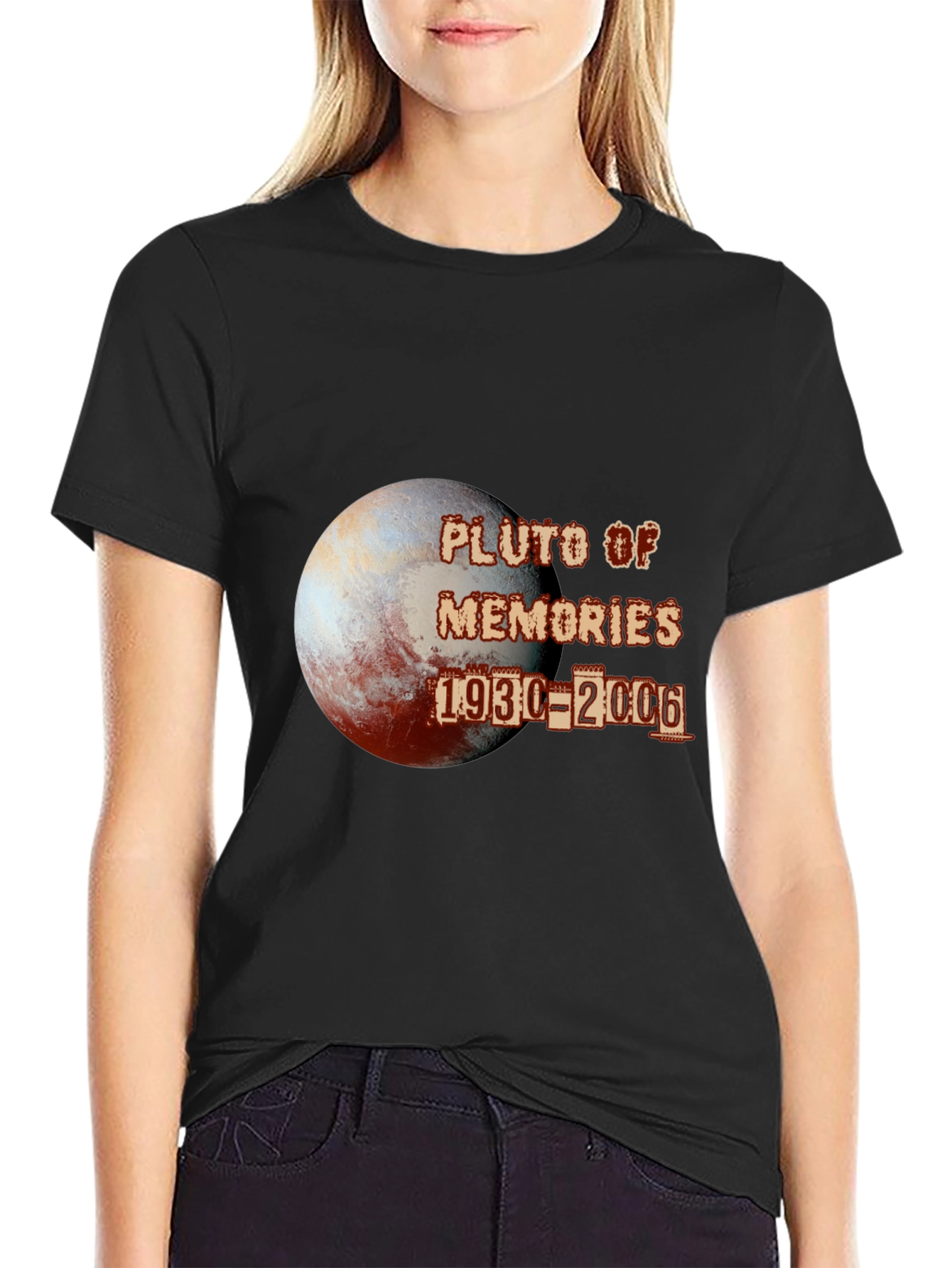 Pluto Of Memories T-Shirt Black