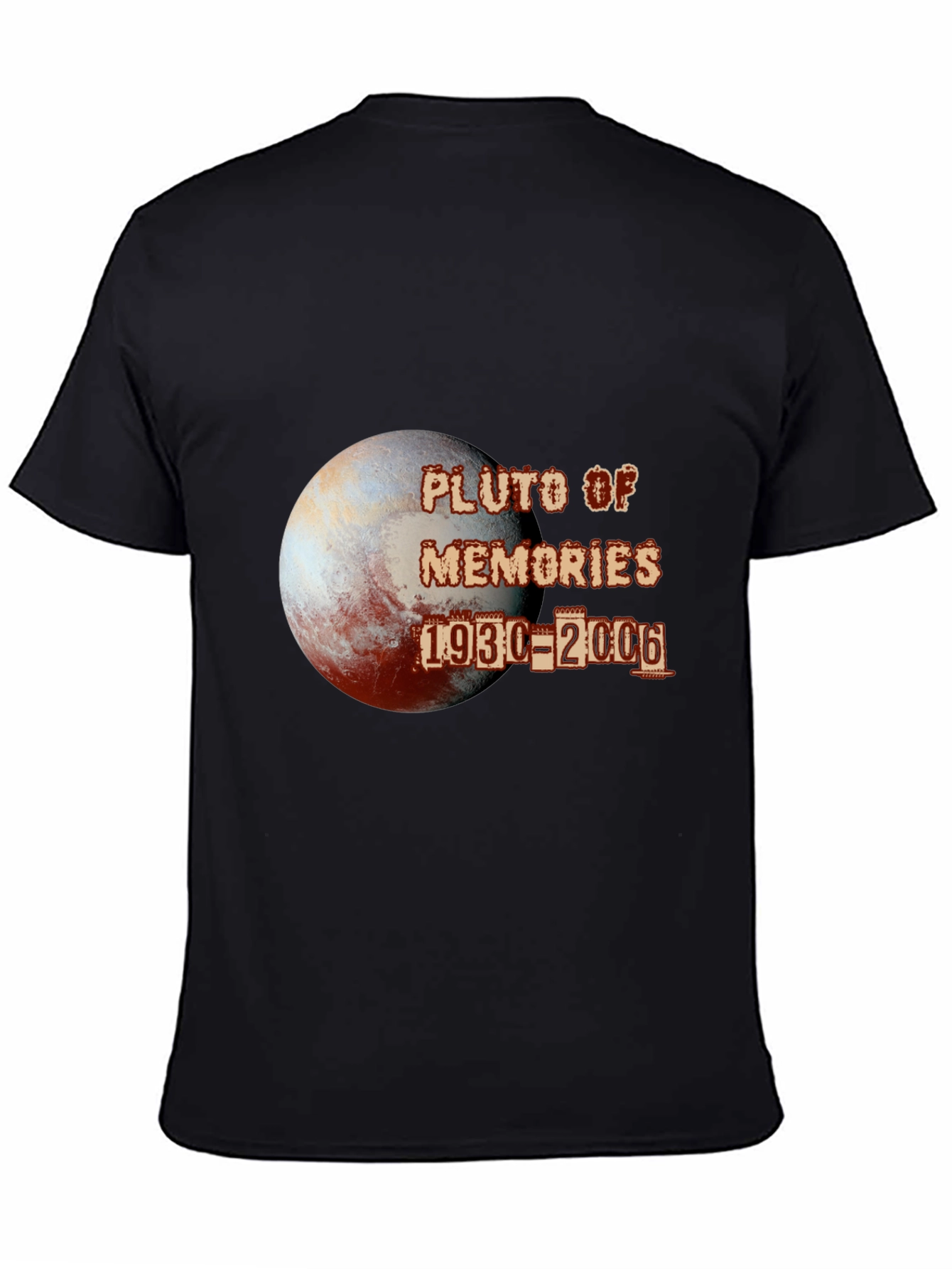 Pluto Of Memories T-Shirt Black