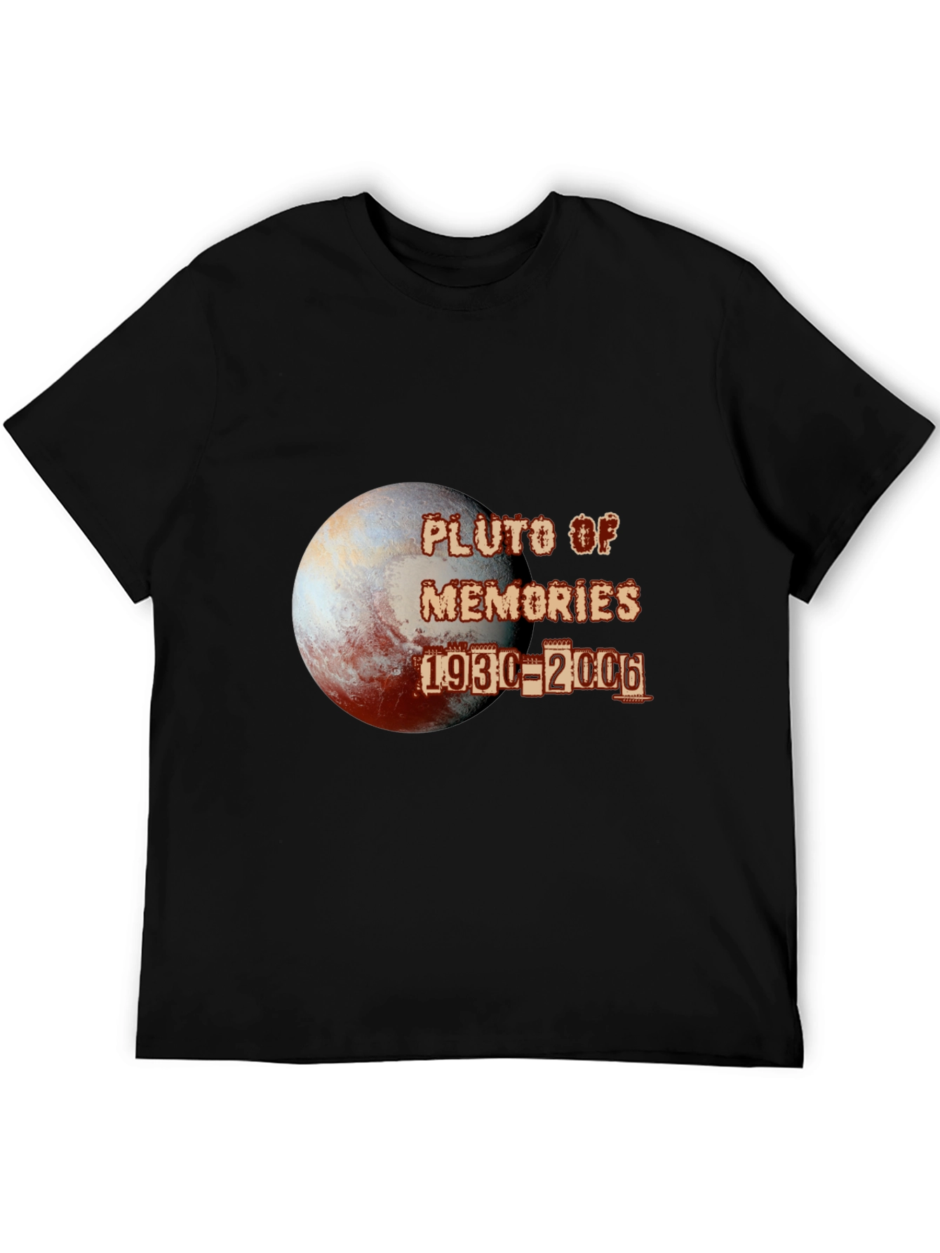Pluto Of Memories T-Shirt Black